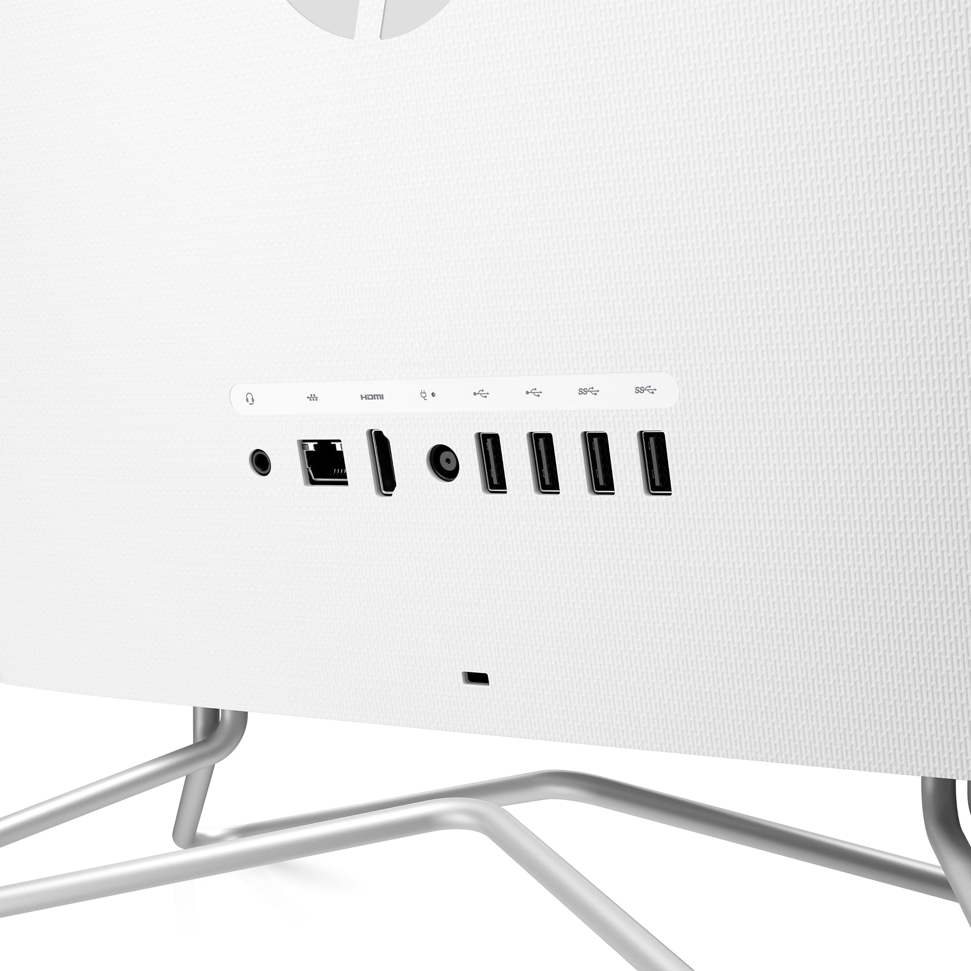 HP All-in-One Desktop 22", Intel Celeron G5900T, 4GB RAM, 256GB SSD, White, Windows 11 Home, 22-df0003w - Image 4