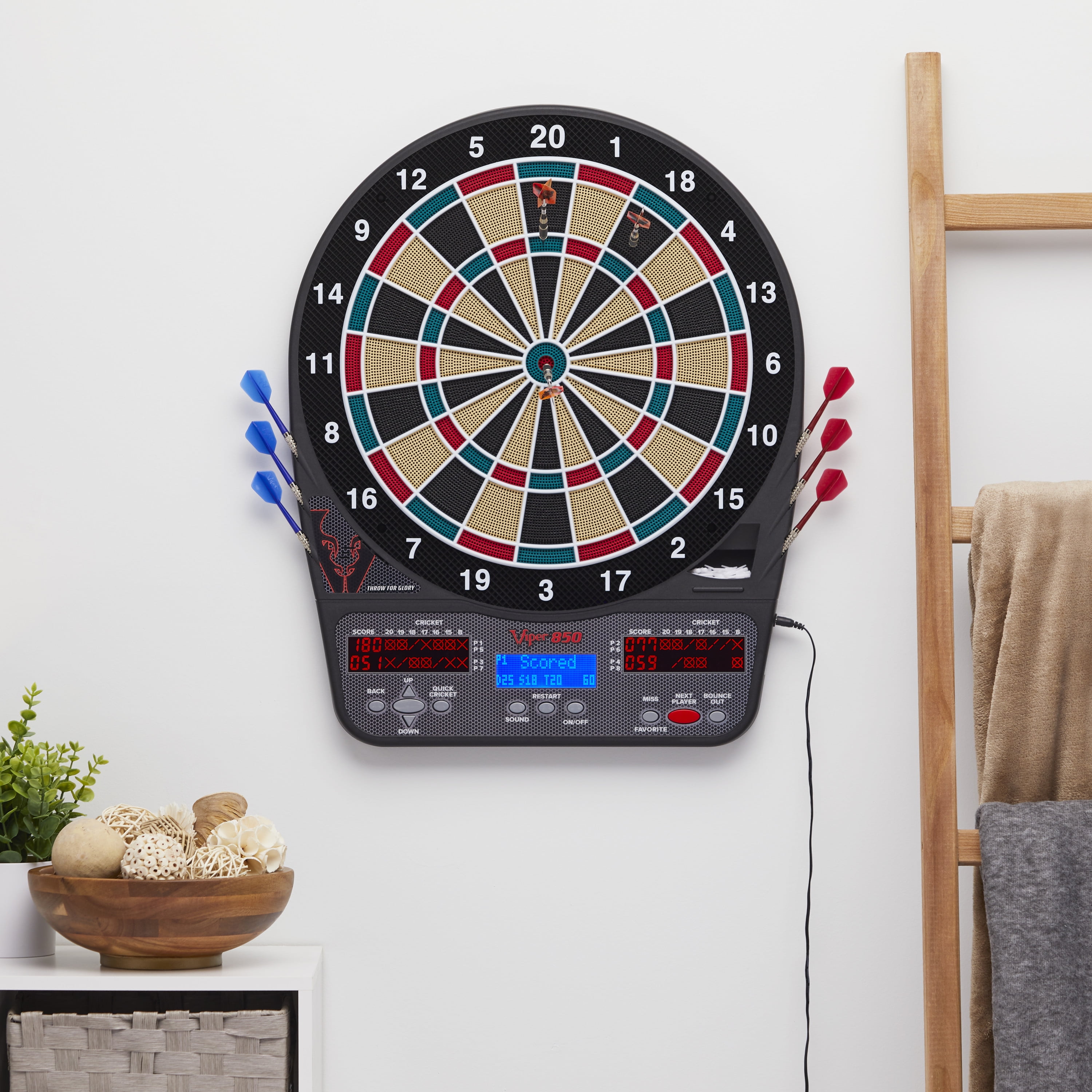Viper 850 Electronic Dartboard, 15.5" Target Area - Image 13