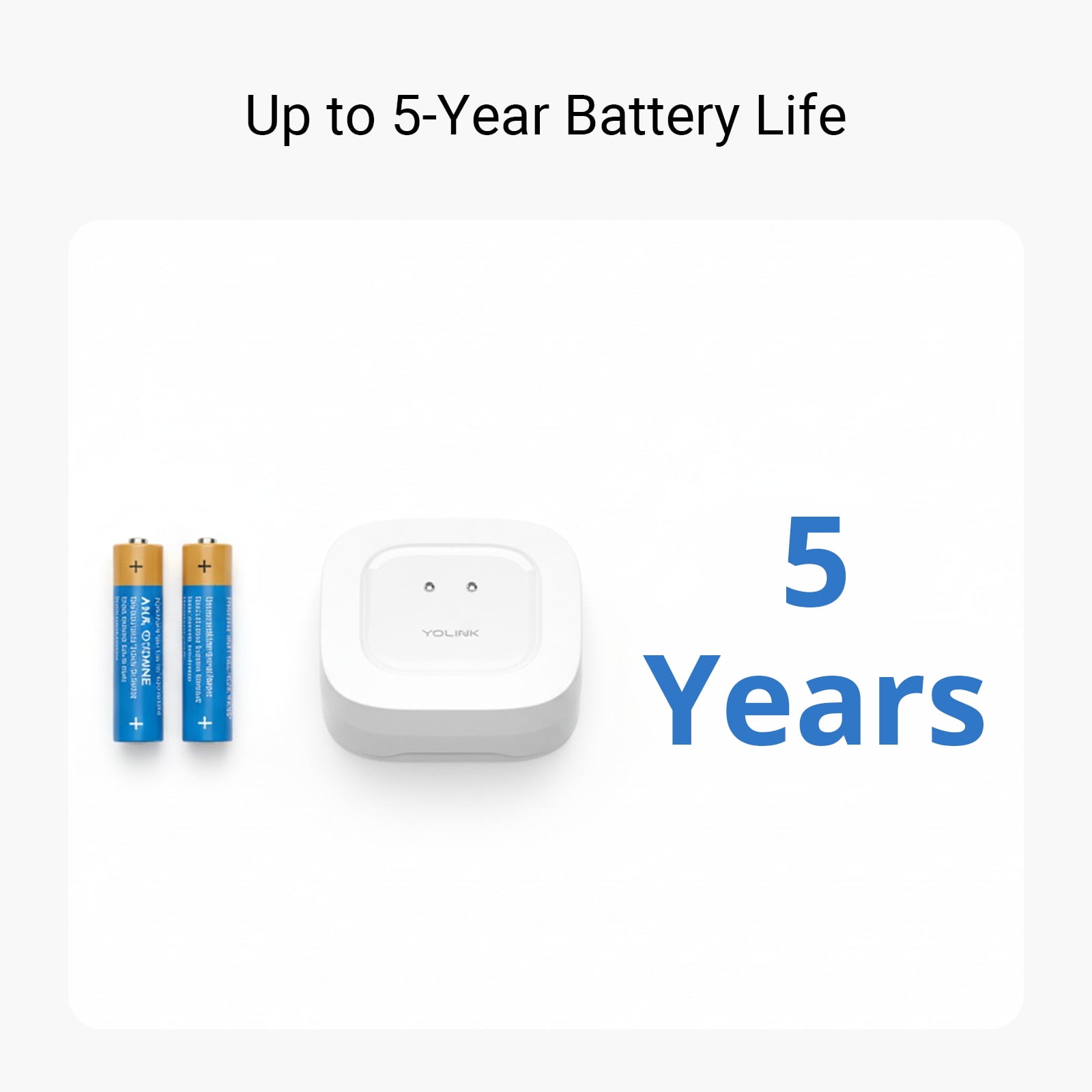 YoLink Smart Home Starter Kit: Hub & Water Leak Sensor 4-Pack, SMS/Text, Email & Push Notifications, LoRa Up to 1/4 Mile Open-Air Range, w/Alexa, IFTTT, Home Assistant - Image 8