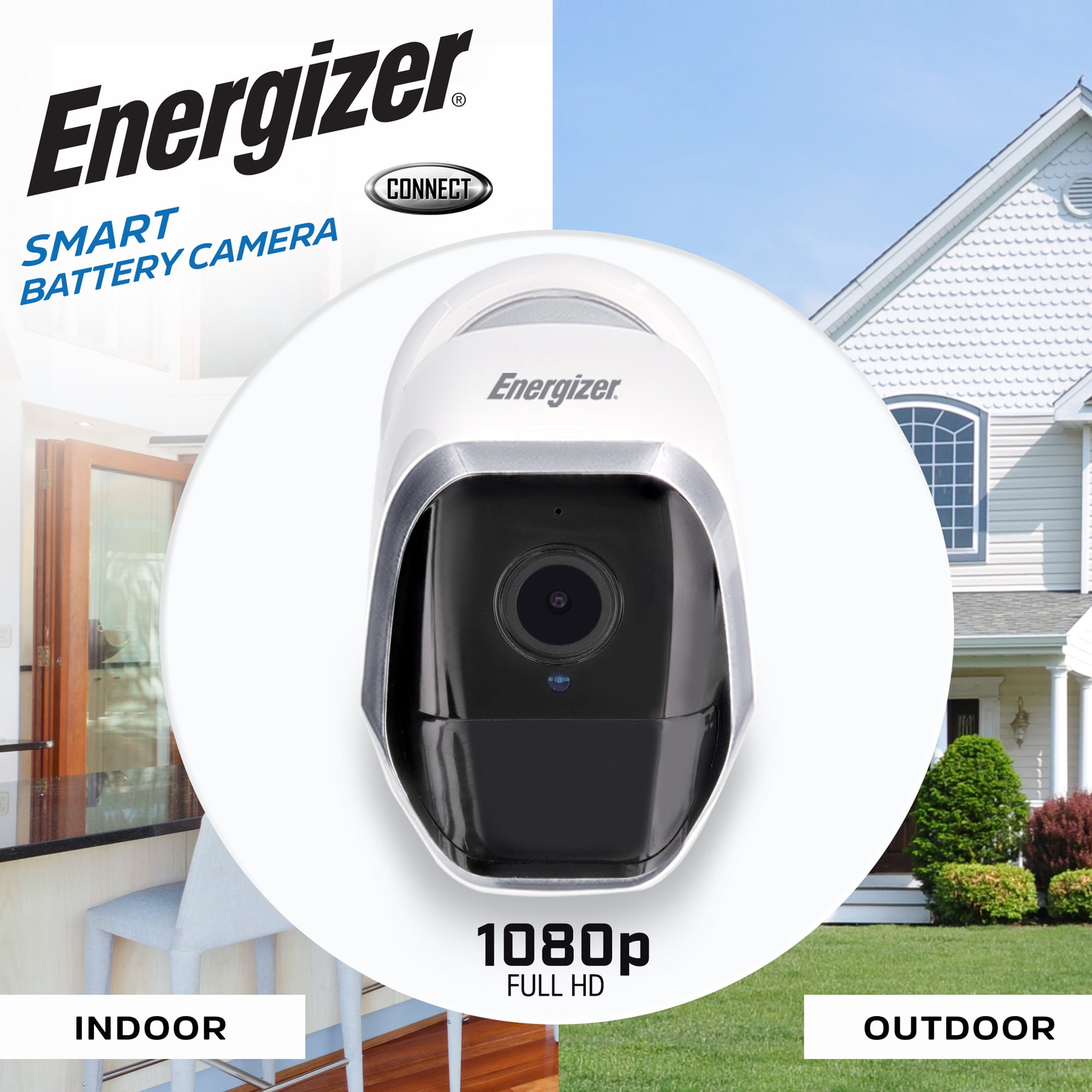 Energizer Connect EOB1-1001-WHT Smart 1080p Indoor/Outdoor Battery Camera - Image 12