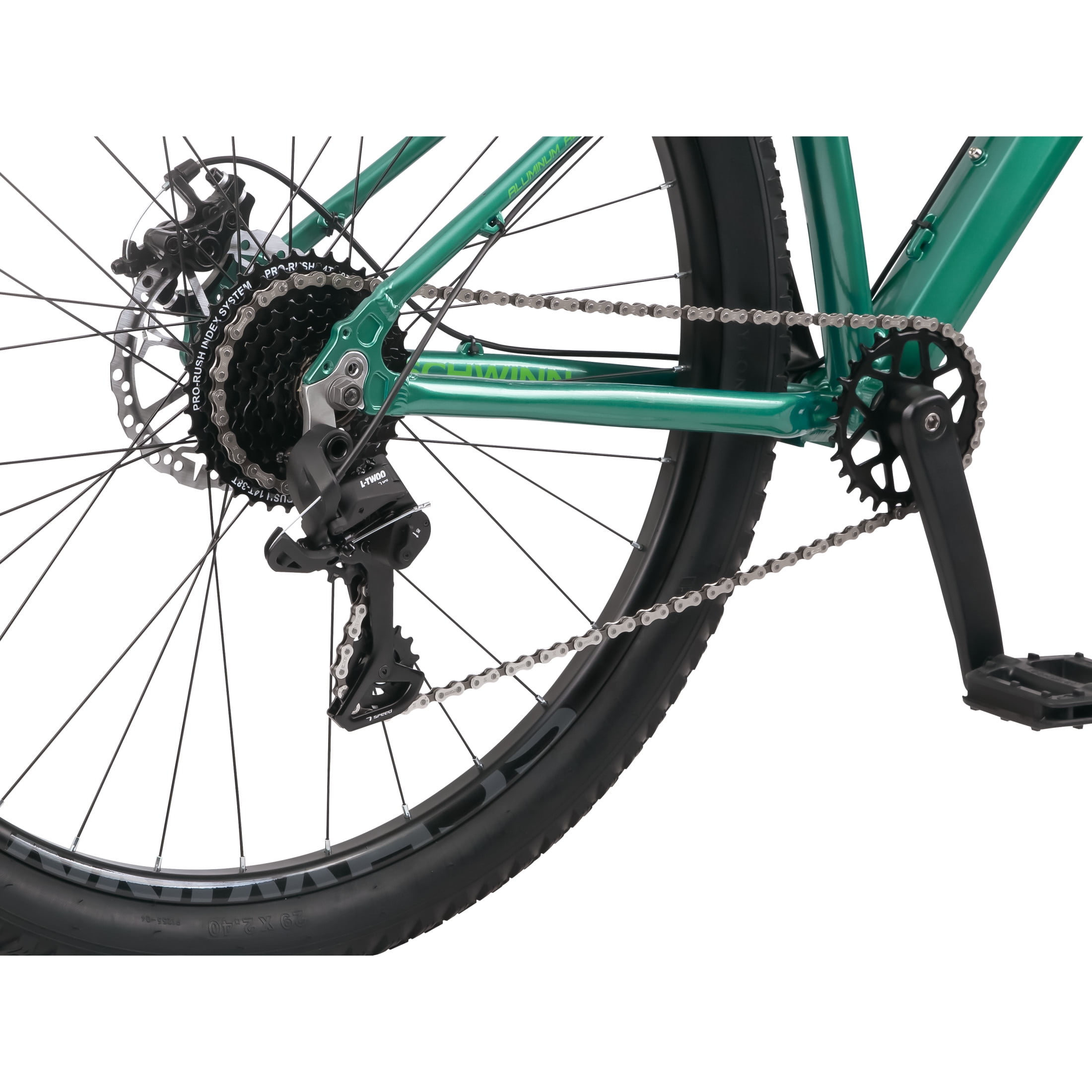 Schwinn Axum Sport Adult Unisex 29-in. Mountain Bike, Medium Frame, Green - Image 4