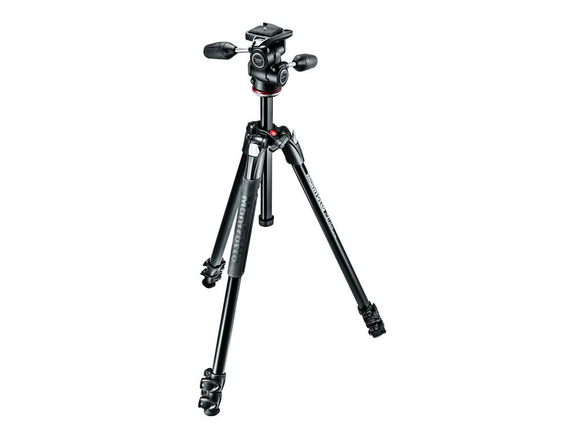 Manfrotto MK290XTA3-3WUS 290 Xtra 3-Way Head Kit (Black) - Image 4