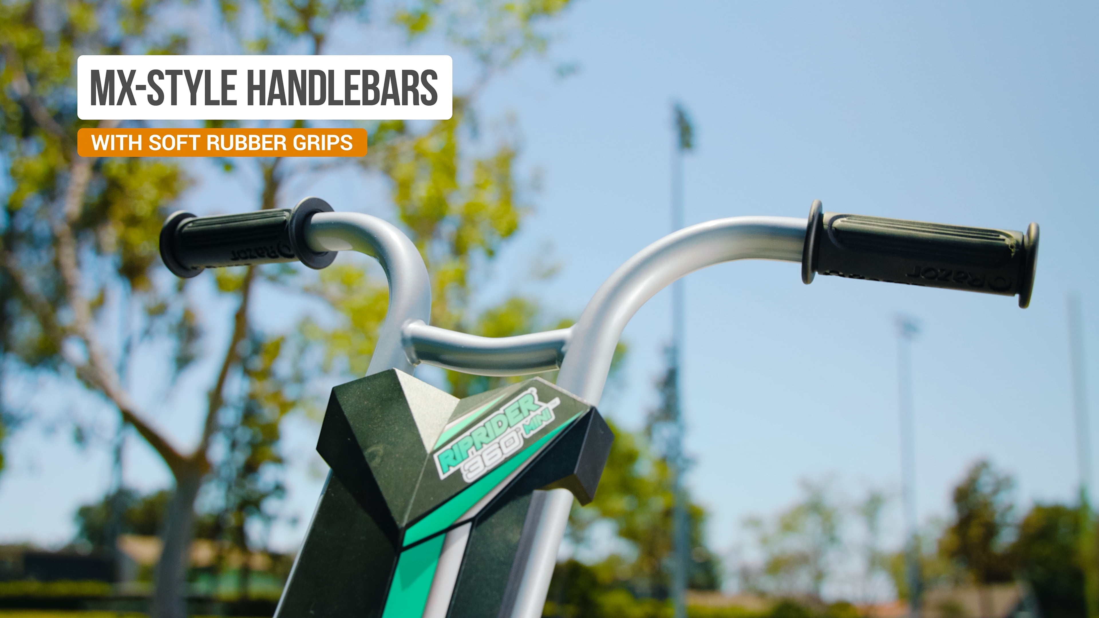 Razor RipRider 360 Mini - Teal, 360 Degrees Caster Tricycle, Easy Drifting, for Child Ages 3+ - Image 10