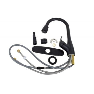 Valterra PF231561 Single-Handle Pull Down Hybrid Kitchen Faucet with Spray Shut-Off - Rubbed Bronze - Image 3