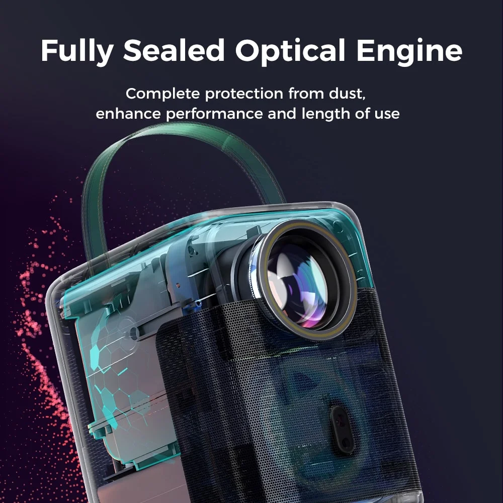 VANKYO-Performance H300W Native 1080P Portable Smart Projector, 5G Wifi and Bluetooth Outdoor Movie Projector, Wireless Mirroring, Auto Keystone - Image 10