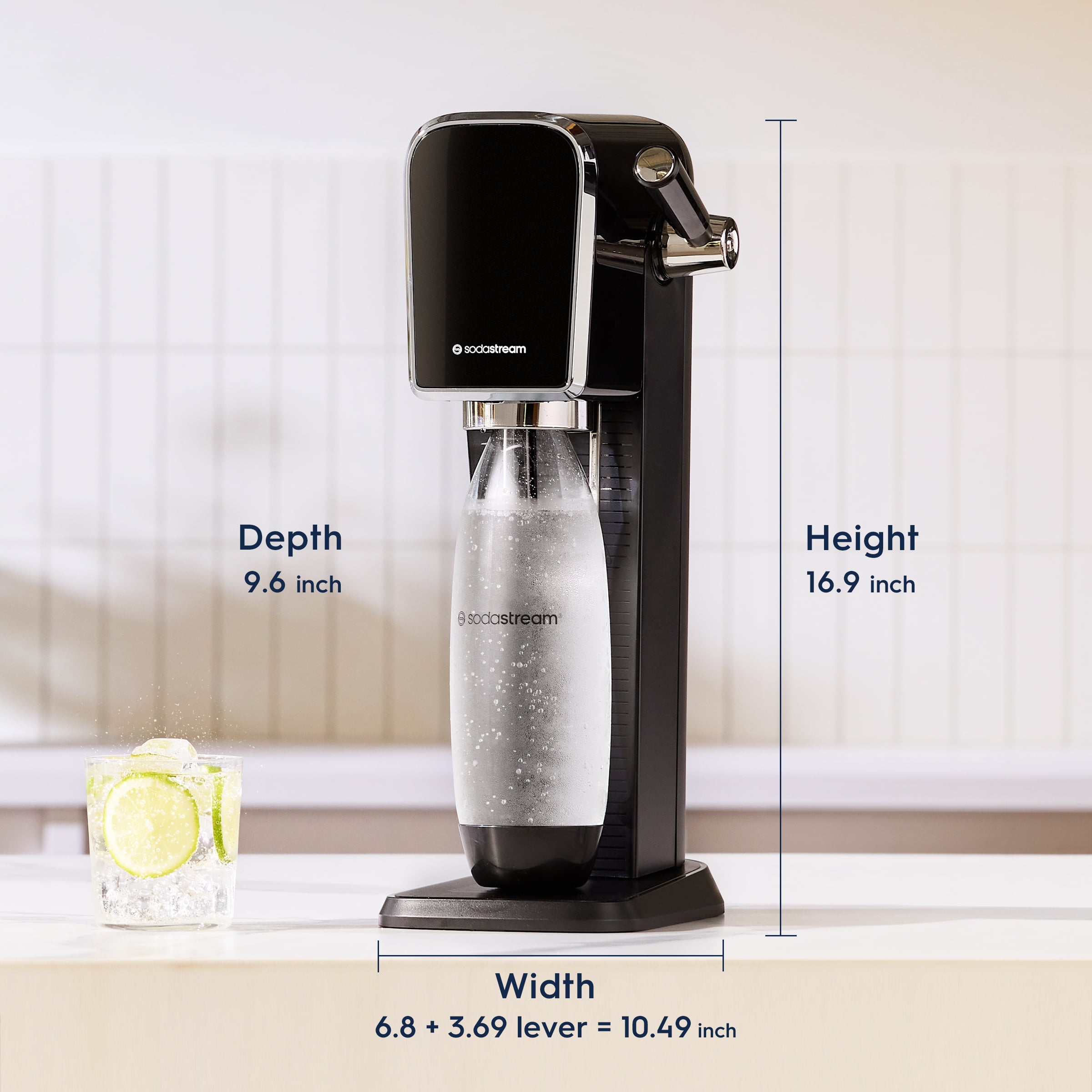 SodaStream Art Sparkling Water Maker - Black - Image 6