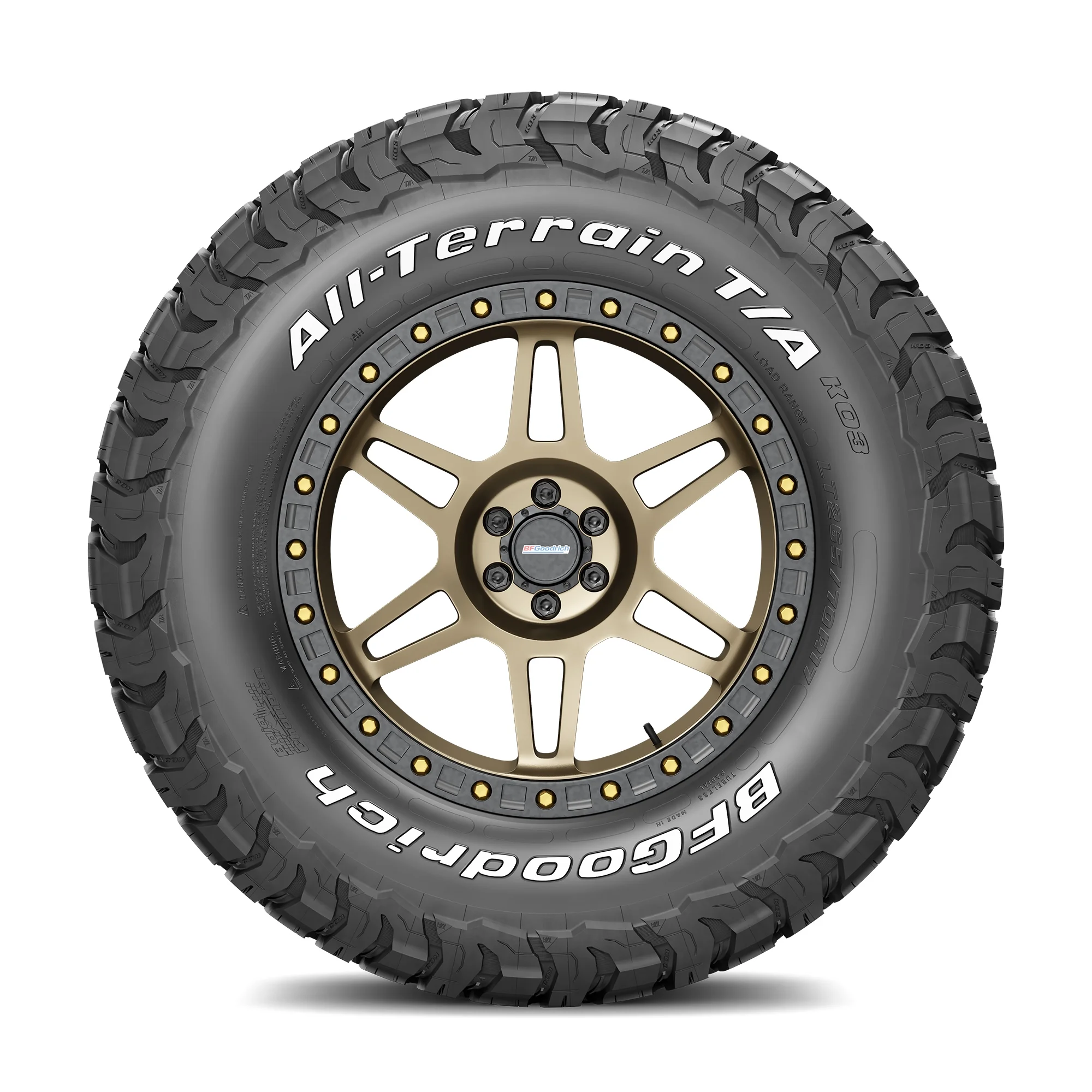BFG All-Terrain T/A KO3 LT265/70R17 123/120S E - Image 7