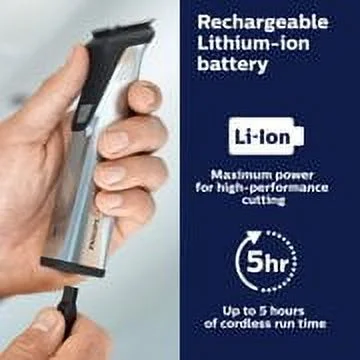 Philips Norelco MG7750/49 Multigroom Series 7000, Men's Grooming Kit with Trimmer for Beard, Head, Body, and Face - No Blade Oil Needed - Image 15