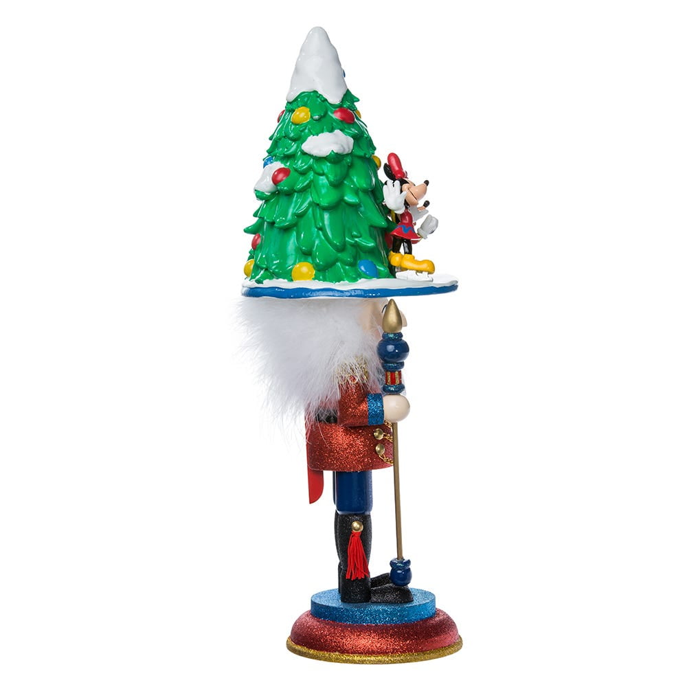 Kurt Adler 16.25" Hollywood Mickey and Minnie Ice Skating Nutcracker - Image 4