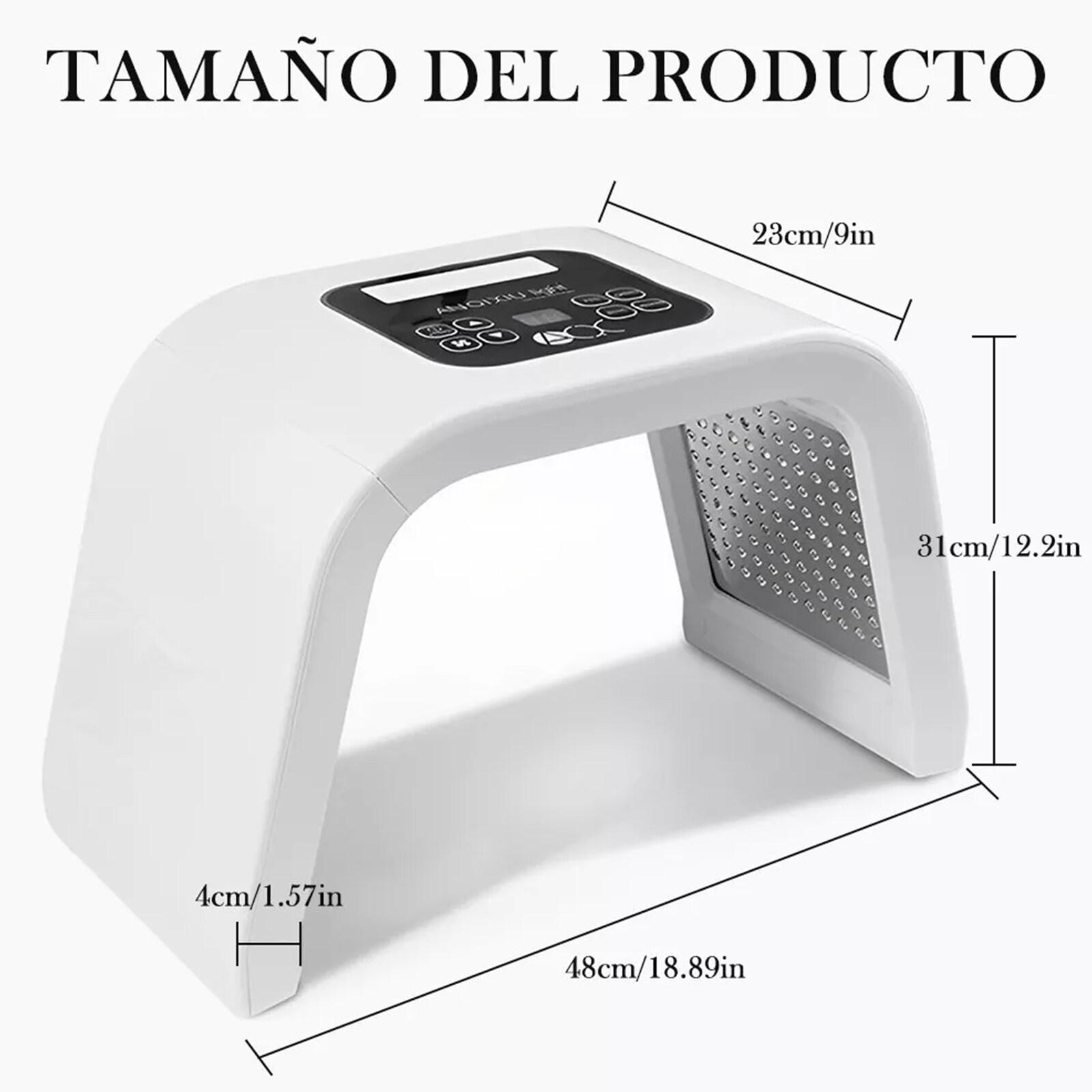 Petyoung Light Therapy Beauty Machine,Red Light Therapy for Face,7 in 1 Color LED Face Mask Facial Body Beauty Equipment for Skincare at Home - Image 8