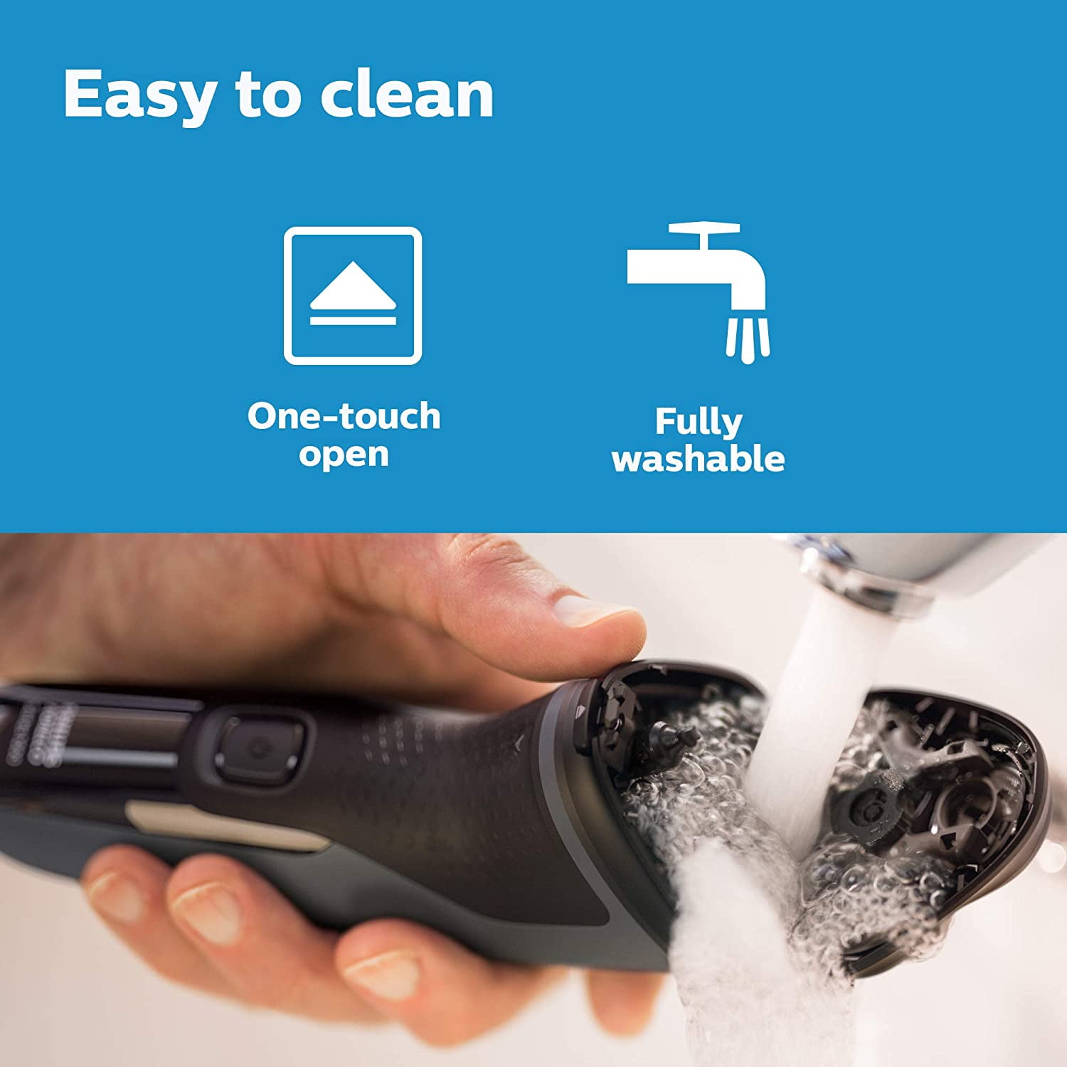 Philips Norelco Mens Shaver Rechargeable Electric Shaver with Pop-Up Trimmer Grooming for Men, S1211/81 - Image 10