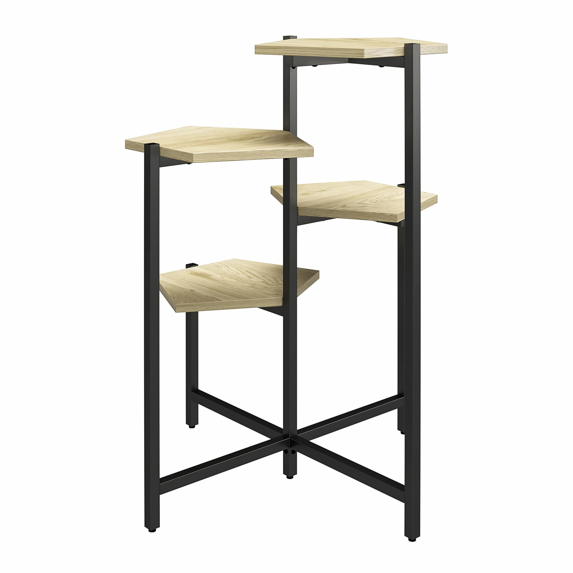 Ameriwood Home Brookville Plant Stand, Natural - Image 8