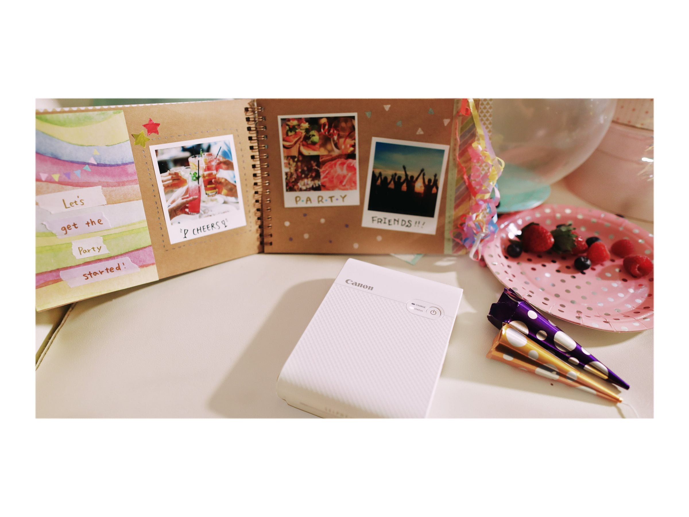 Canon 4108C002 SELPHY Square QX10 Compact Photo Printer (White) - Image 11