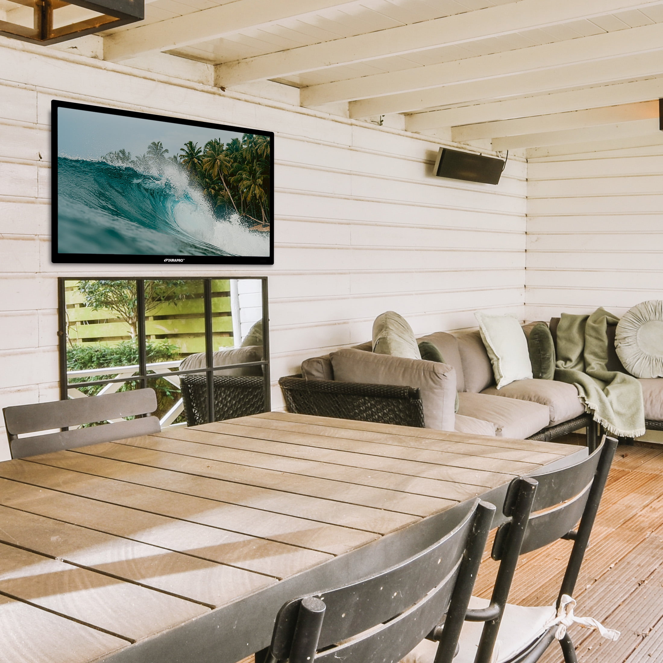 DuraPro 4K UHD LED 43 Inch Outdoor Smart TV For Partial Sun - Image 4