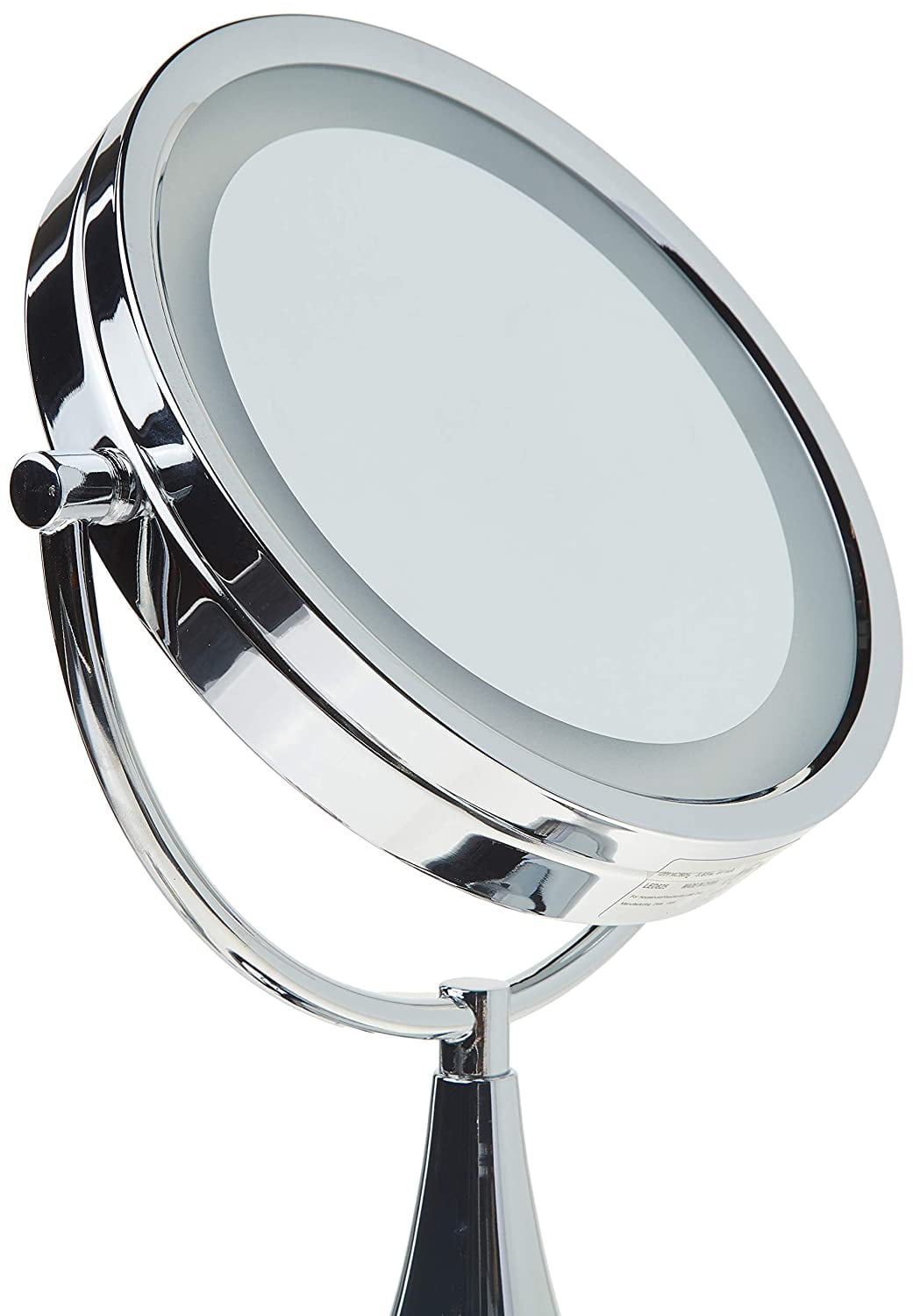 Jerdon 8X Magnifying Mirror with Lighting - Plug-In Makeup Mirror with Multiple Light Settings in Chrome Finish - Model HL8510CL - Image 6