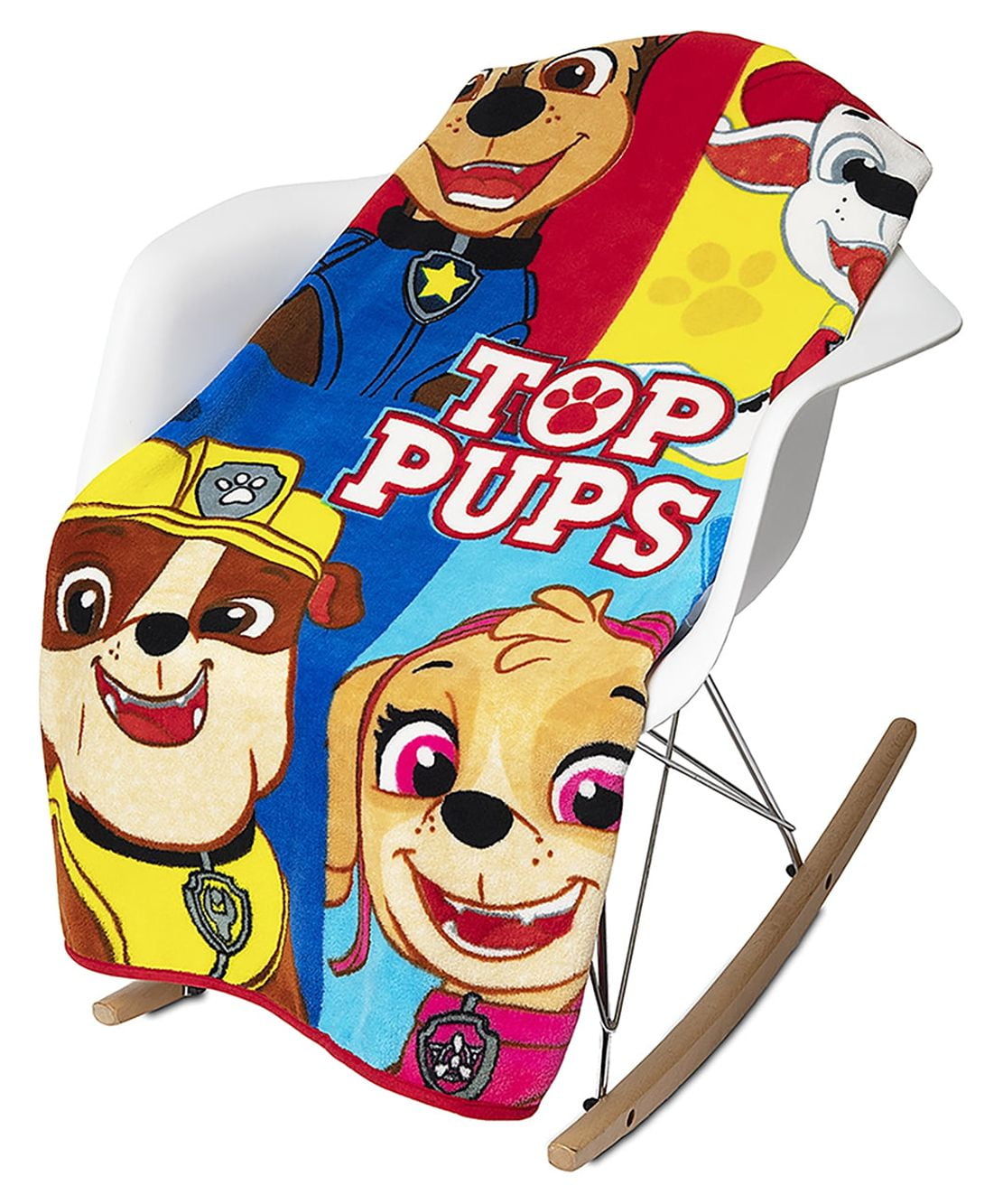 Paw Patrol 5-Piece Toddler Bedding Set & Blanket, Blue, Unisex - Image 7