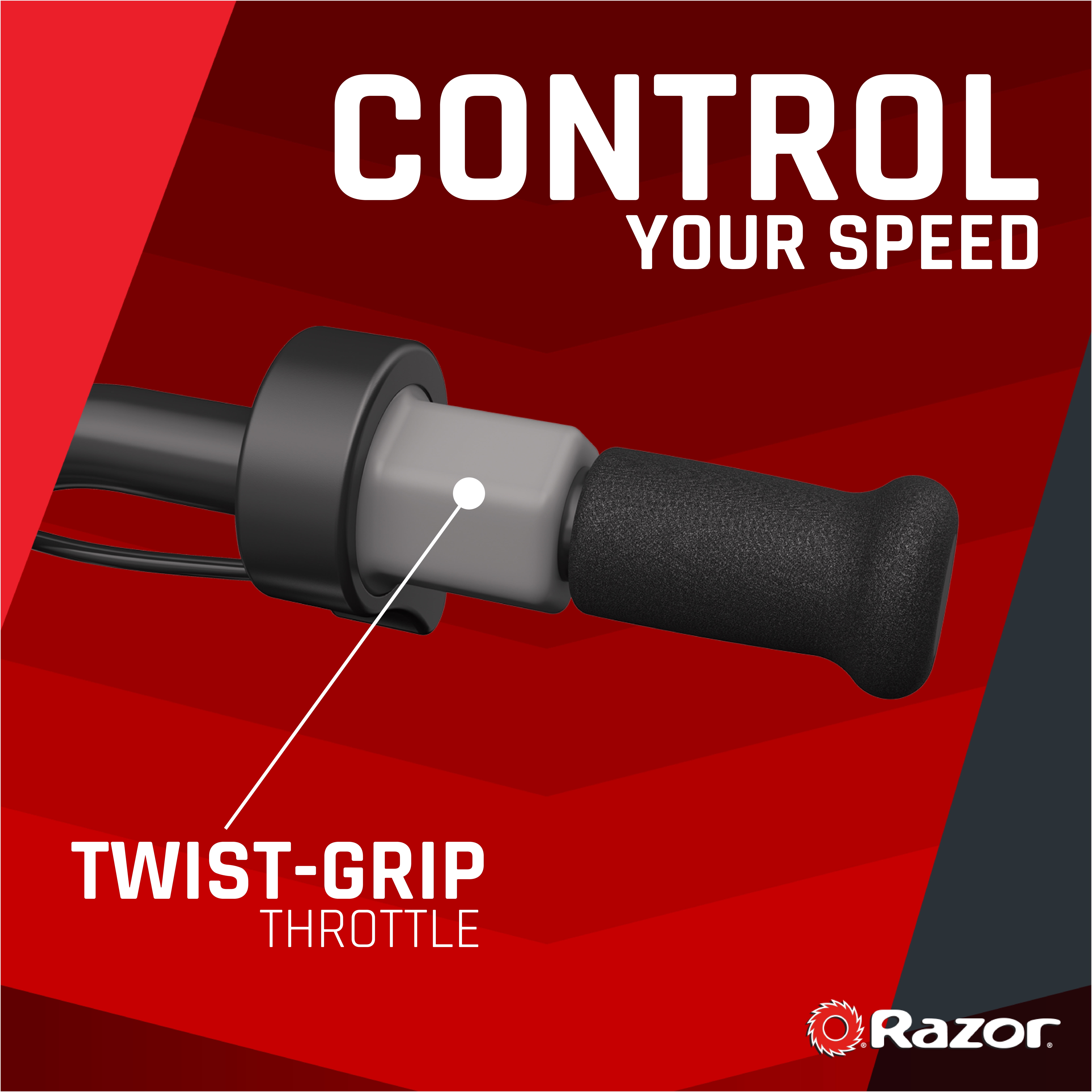 Razor Dirt Rocket MX125 Electric-Powered Dirt Bike - Black with Decal Included, for Child 5+ - Image 11