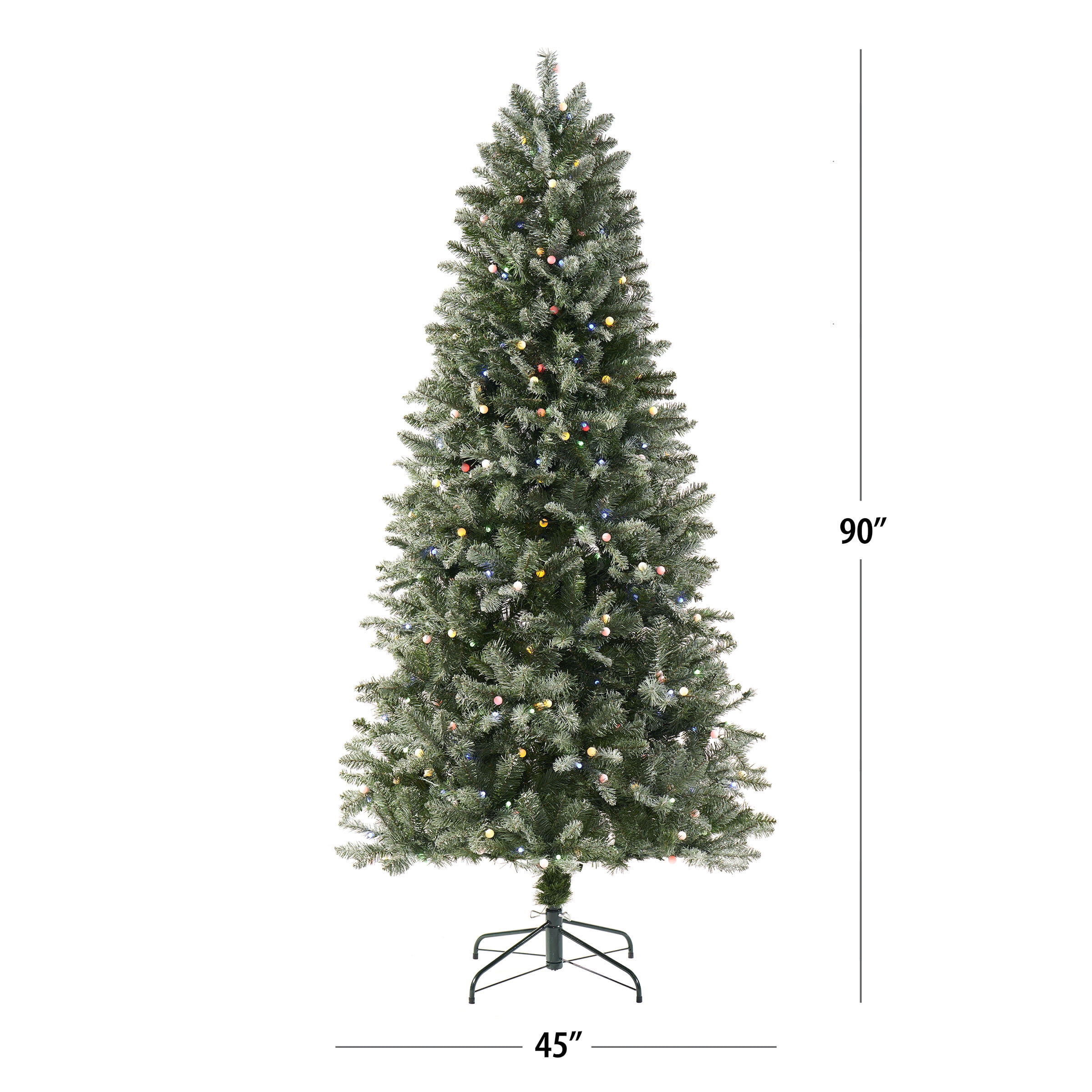 Holiday Time LED 7.5-Foot Pre-Lit Color Changing Bloomington Tree for the Christmas Season - Image 5