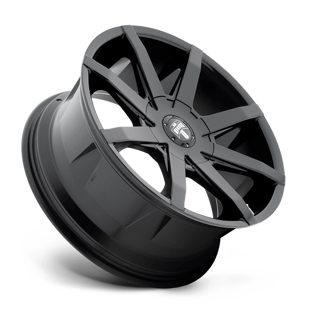 Dub S110 Push 20X8.5 5X114.3/5X127 30Et 87.1Cb Gloss Black Wheel - Image 3