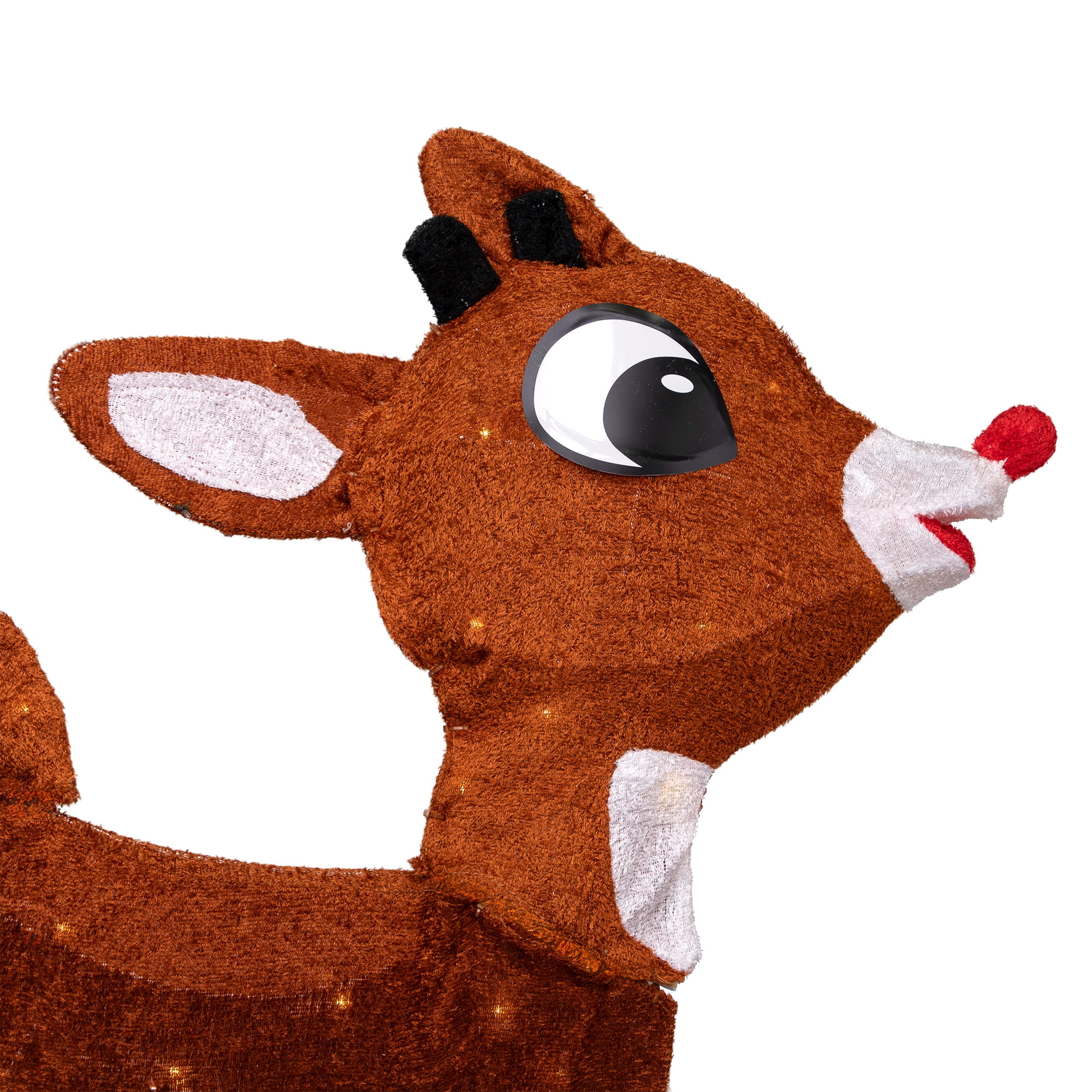 Northlight Lighted Rudolph and Clarice Outdoor Christmas Decorations - 32" - Image 5