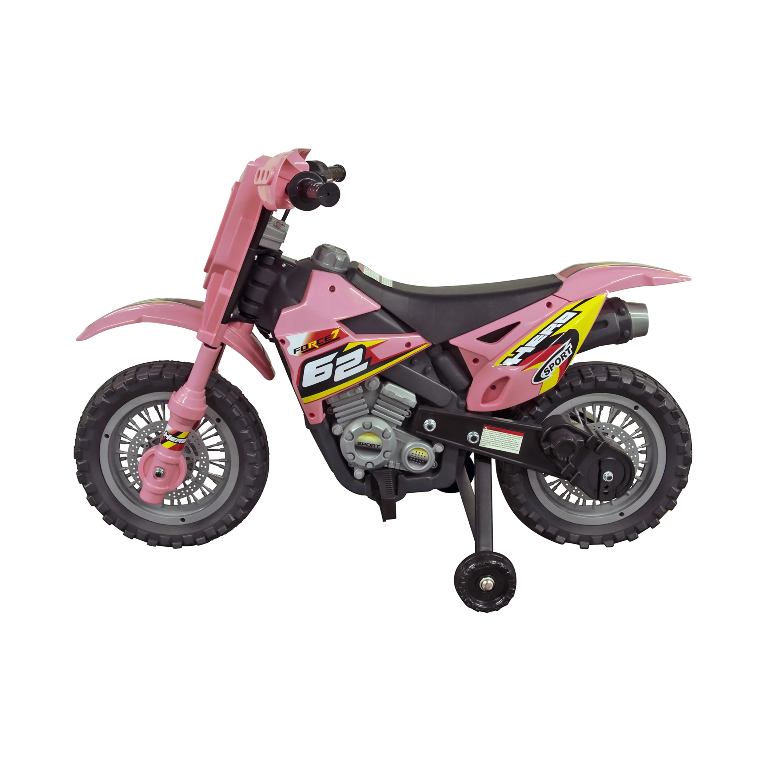 Blazin' Wheels 6 Volt Pink Dirt Bike Battery Powered Ride-On for Kids - Image 4