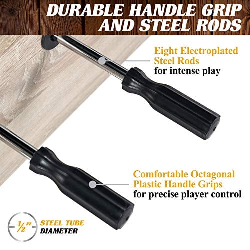 48" Brooks Foosball Table, Soccer, Accessories Included by Barrington Billiards - Image 8