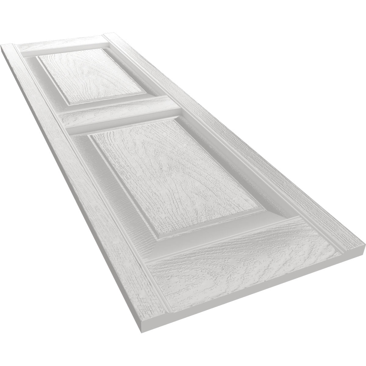 12"W X 31"H Mid-America Vinyl, Standard Size Williamsburg Double Panel Shutters, W/Installation Shutter-Lok'S & Matching Screws, 001 - White - Image 10