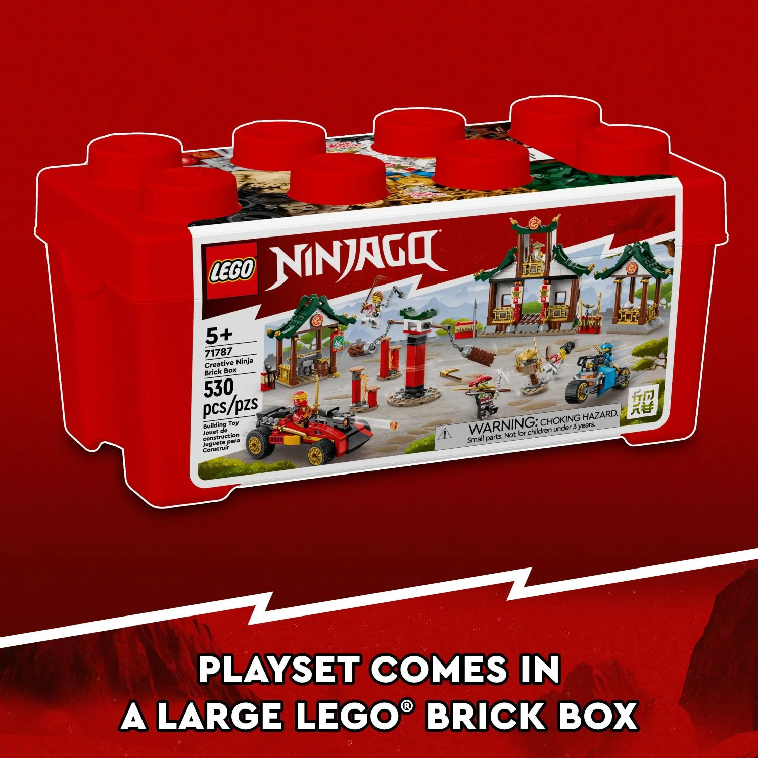 LEGO NINJAGO Creative Ninja Brick Box Construction Set 71787 - Image 8