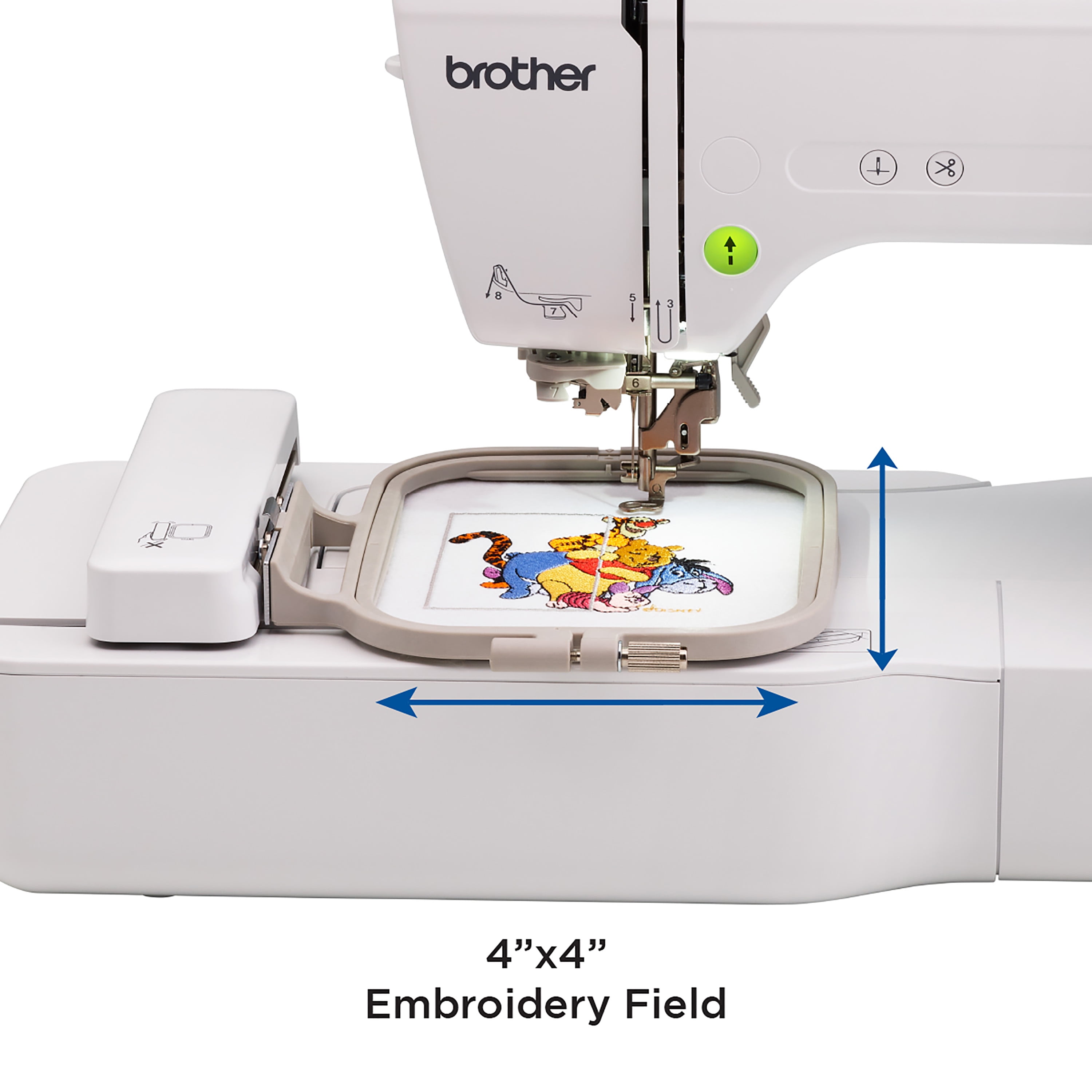Brother Disney PE550D 4 in x 4 in Embroidery Machine with Disney Designs - Image 3