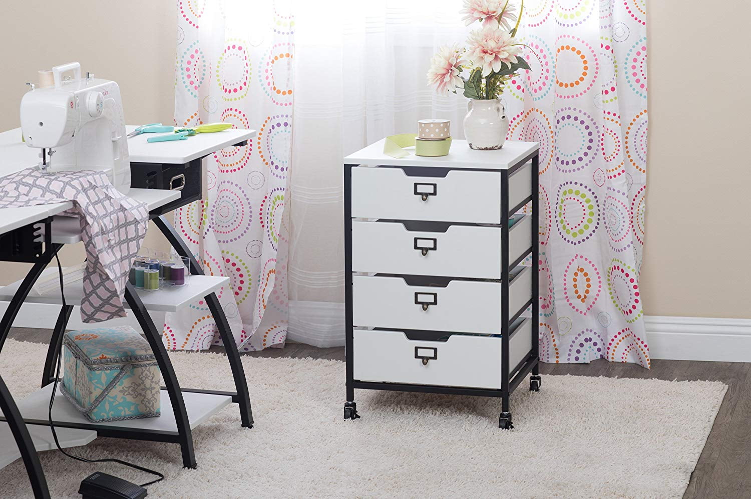 Studio Designs 4-Drawer Mobile Organizer - Image 4