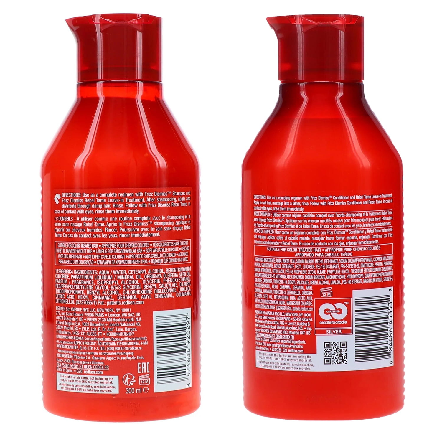 Redken Frizz Dismiss Shampoo & Conditioner 10.1 oz Each - Image 6