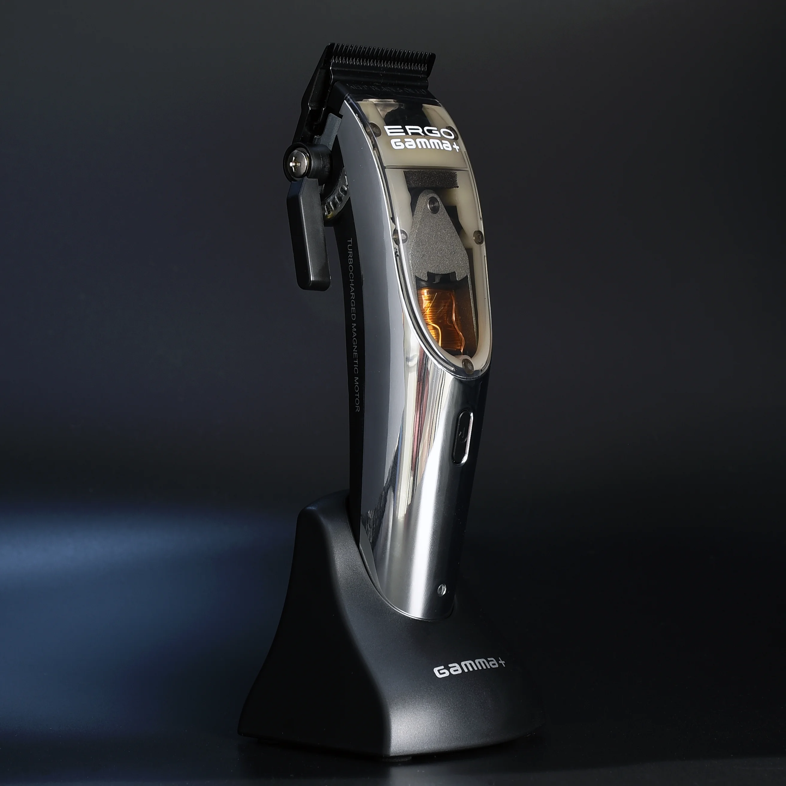 GAMMA+ Ergo Professional Microchipped Magnetic Motor Modular Cordless Hair Clipper - Image 4