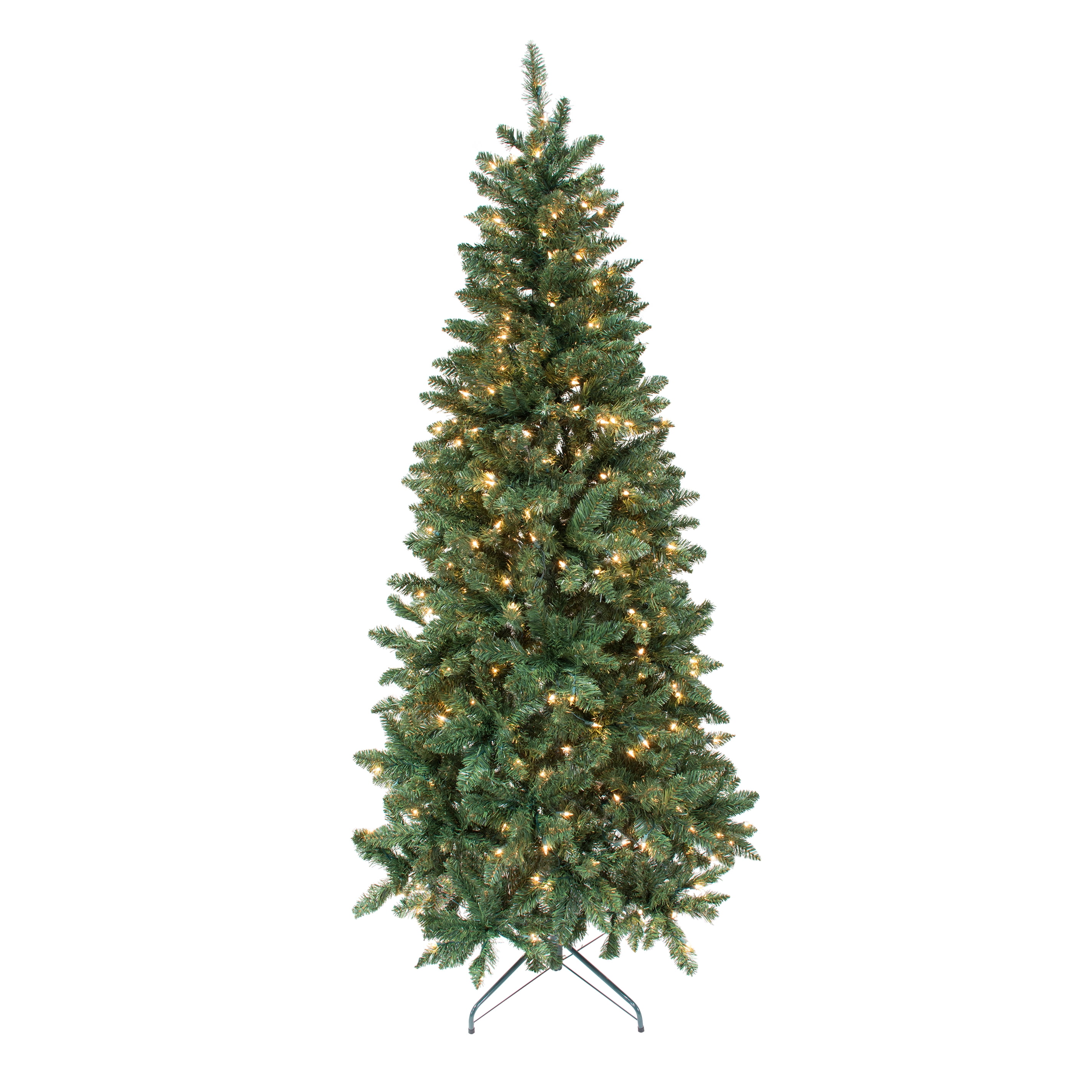 7' pre-lit Douglas fir Christmas Tree with 300 individual lights and stand - Image 7