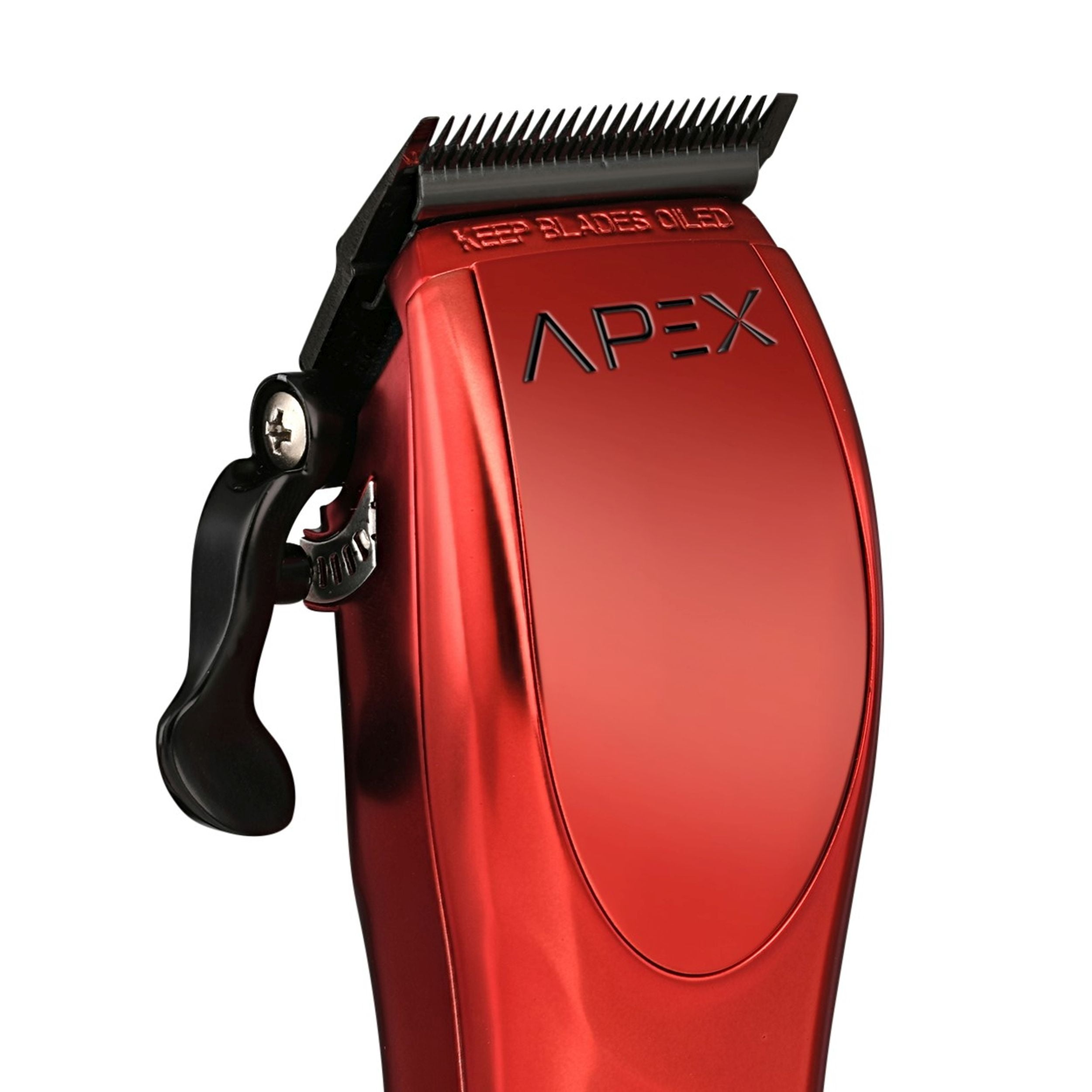 StyleCraft Apex Professional Modular Hair Clipper, Battery Powered, Red - Image 3
