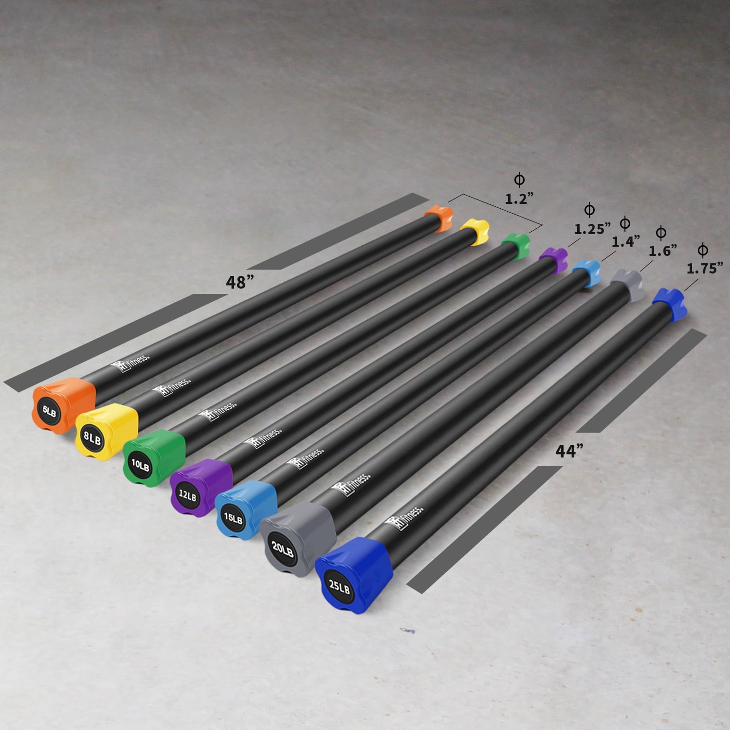 XPRT Fitness Non Bending Steel Weight Bar - Image 5