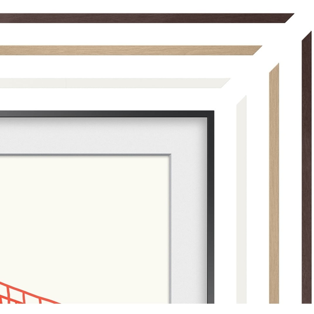 Samsung 2021 50" The Frame Customizable Bezel Modern Teak VGSCFA50TKBZA - Image 6