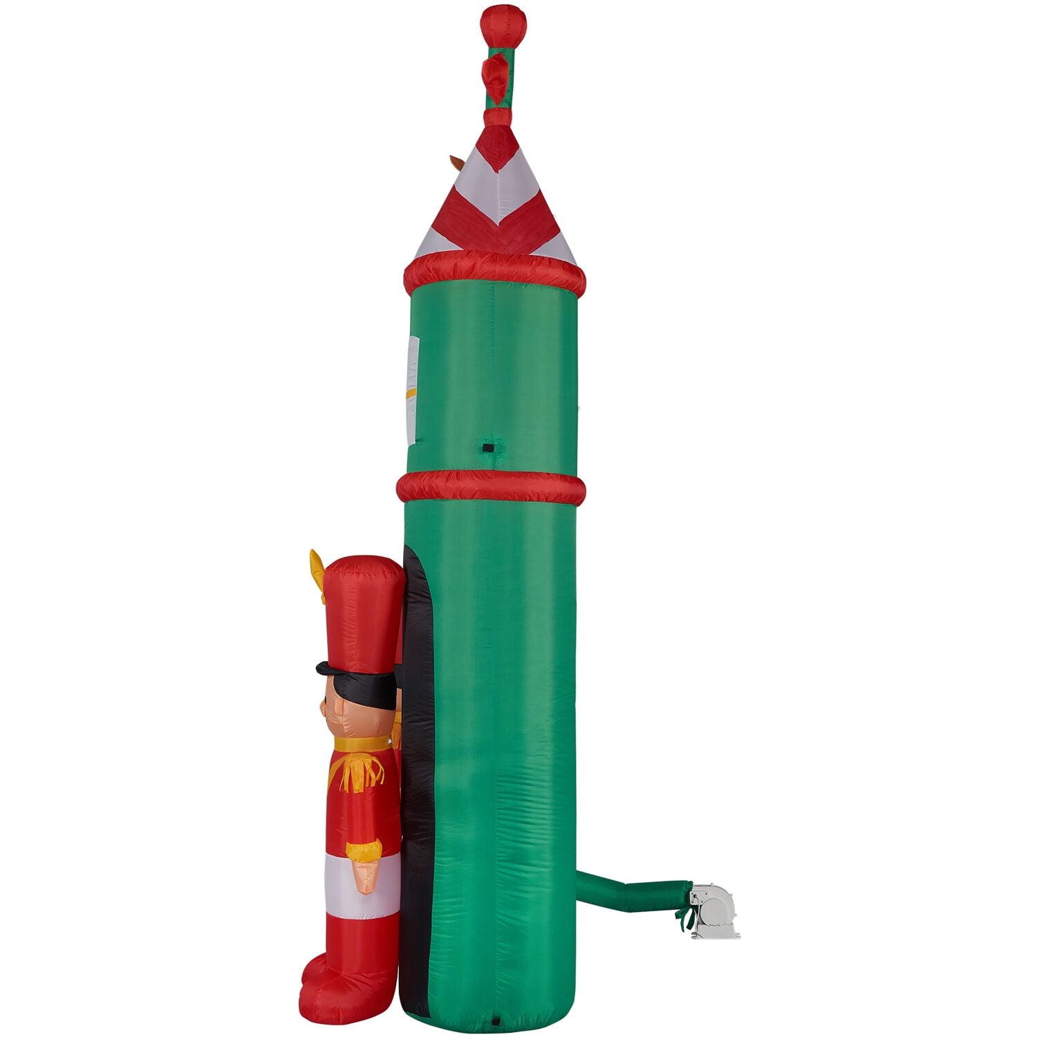 Fraser Hill Farm 10 ft Prelit Santa's Toy Shop Archway Inflatable, FHFARCHWY081-L - Image 12