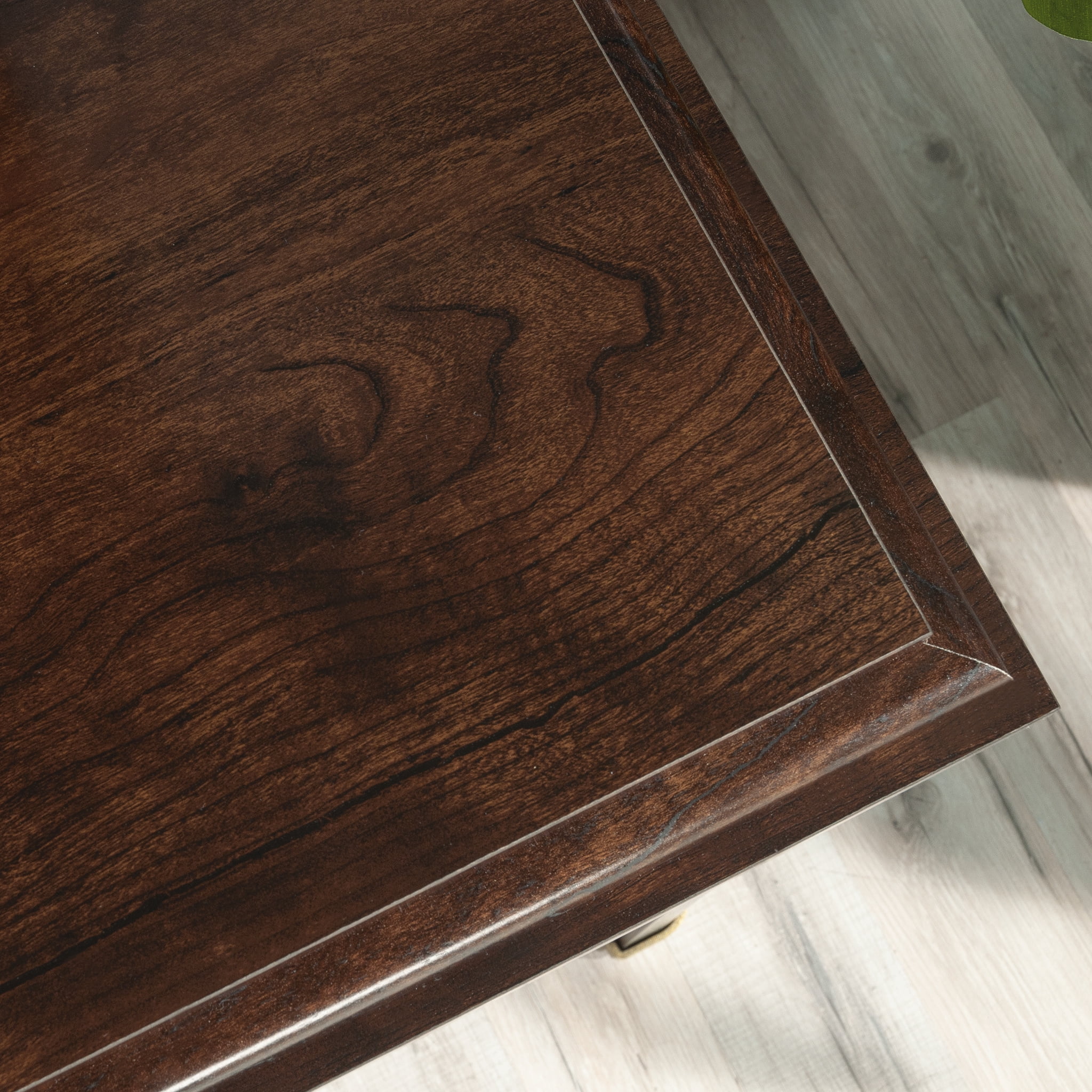 1934 Collection, by Sauder TV Stand for TV's up to 65", Deco Cherry Finish - Image 4