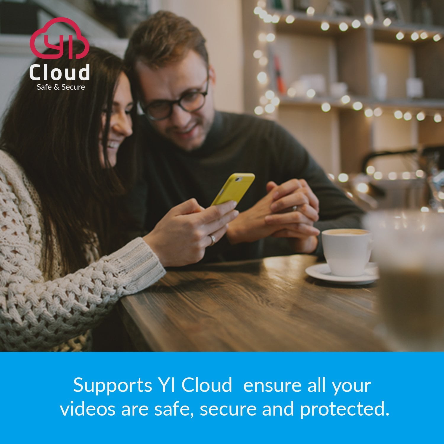 YI HD Network Camera, Color, 4 Pack - Image 4