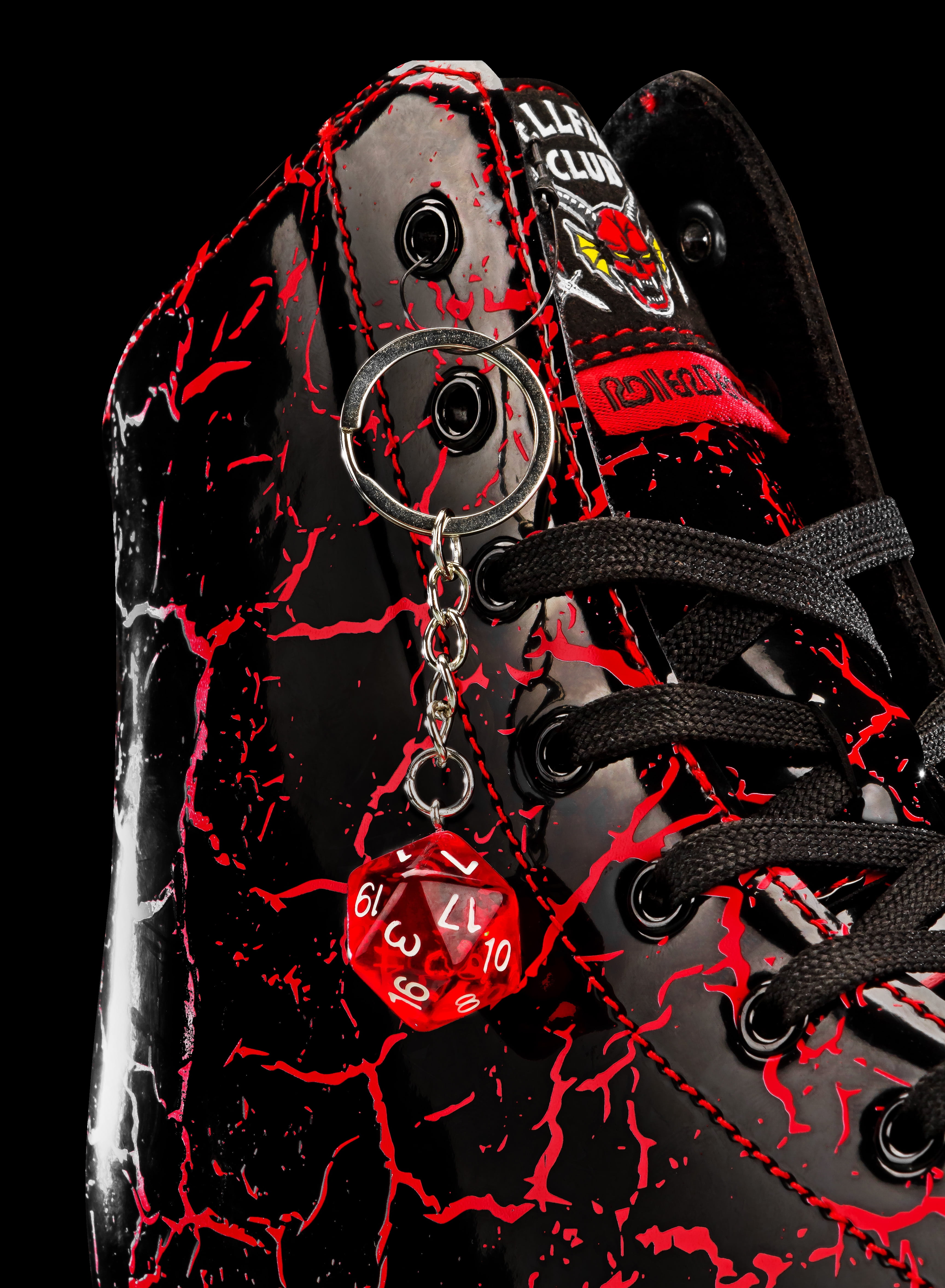 Stranger Things Hellfire Club Skates by Roller Derby, Unisex, Collector's Edition, Size M11/W12 - Image 9