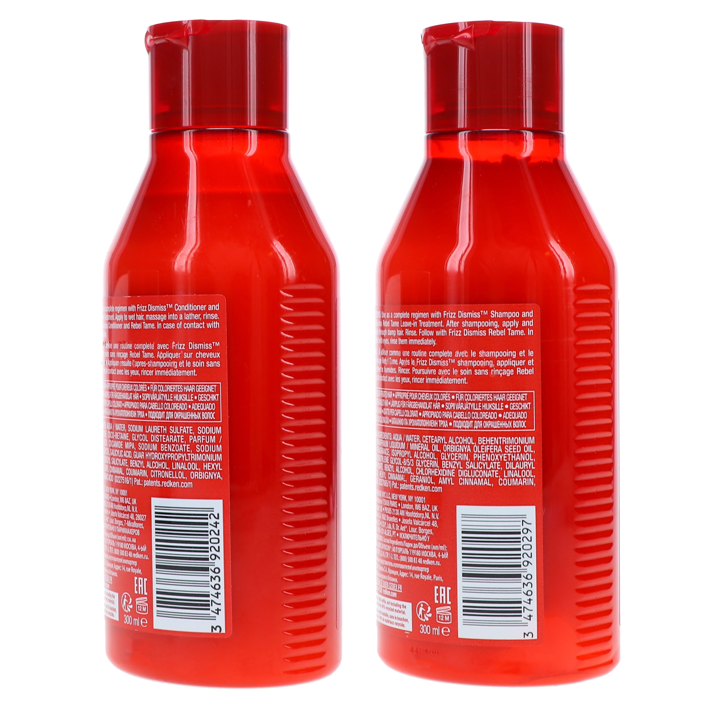 Redken Frizz Dismiss Shampoo 10.1 oz & Frizz Dismiss Conditioner 10.1 oz Combo Pack - Image 7