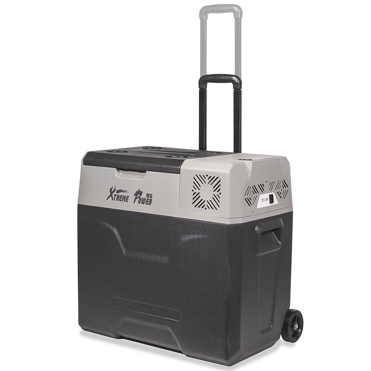 XtremepowerUS 52-Quart Bluetooth Portable Refrigerator Vehicle Car Mini Fridge Cooler ECO w/ Handle Wheel - Image 6