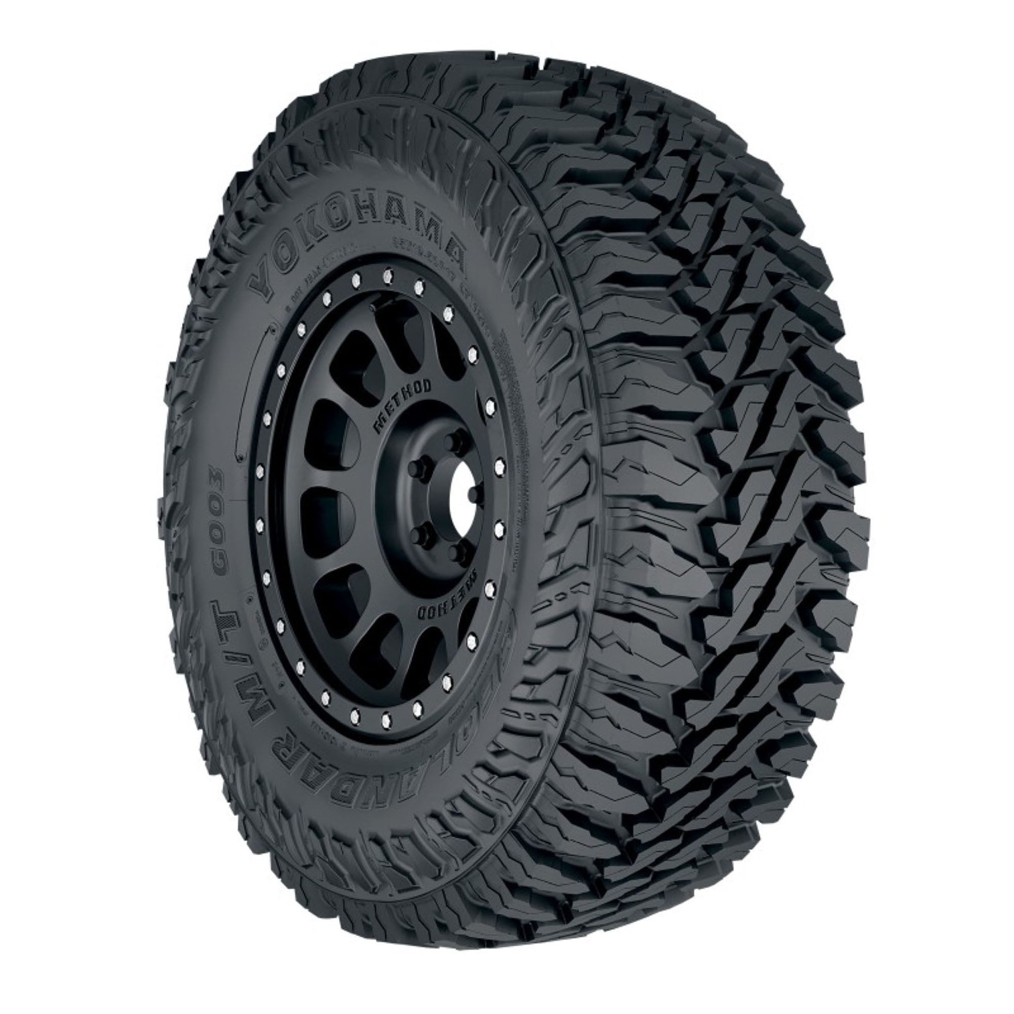 Yokohama Geolandar M/T G003 Mud Terrain LT275/65R18 123/120Q E Light Truck Tire - Image 5
