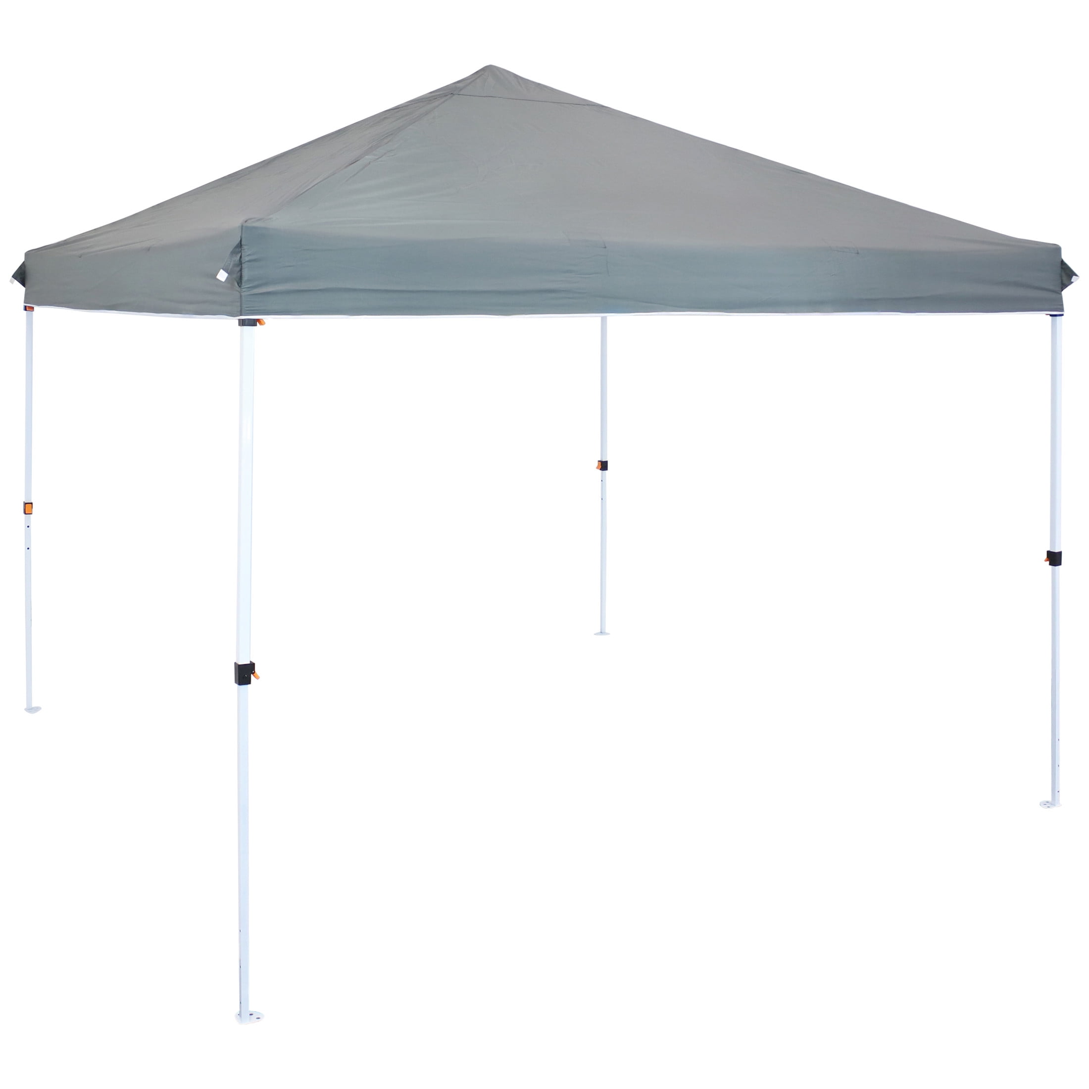 Sunnydaze 10' x 10' Gray Solid Standard Pop-Up Outdoor Canopy with Carrying Bag - Image 9