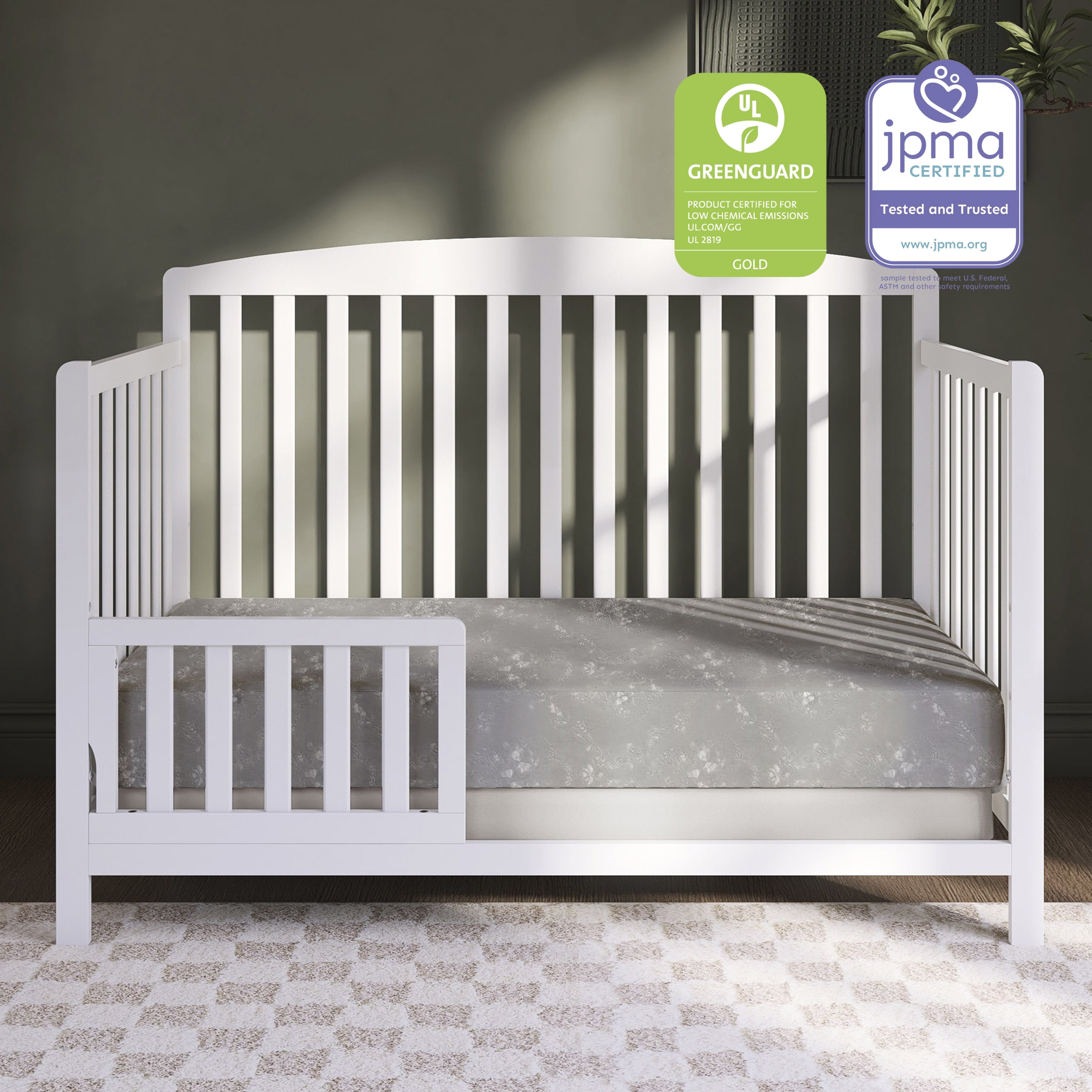 Dream on Me Snooze Crib & Toddler Mattress, Extra Firm Thermo-Bonded Core, Greenguard Gold Certified - Image 8