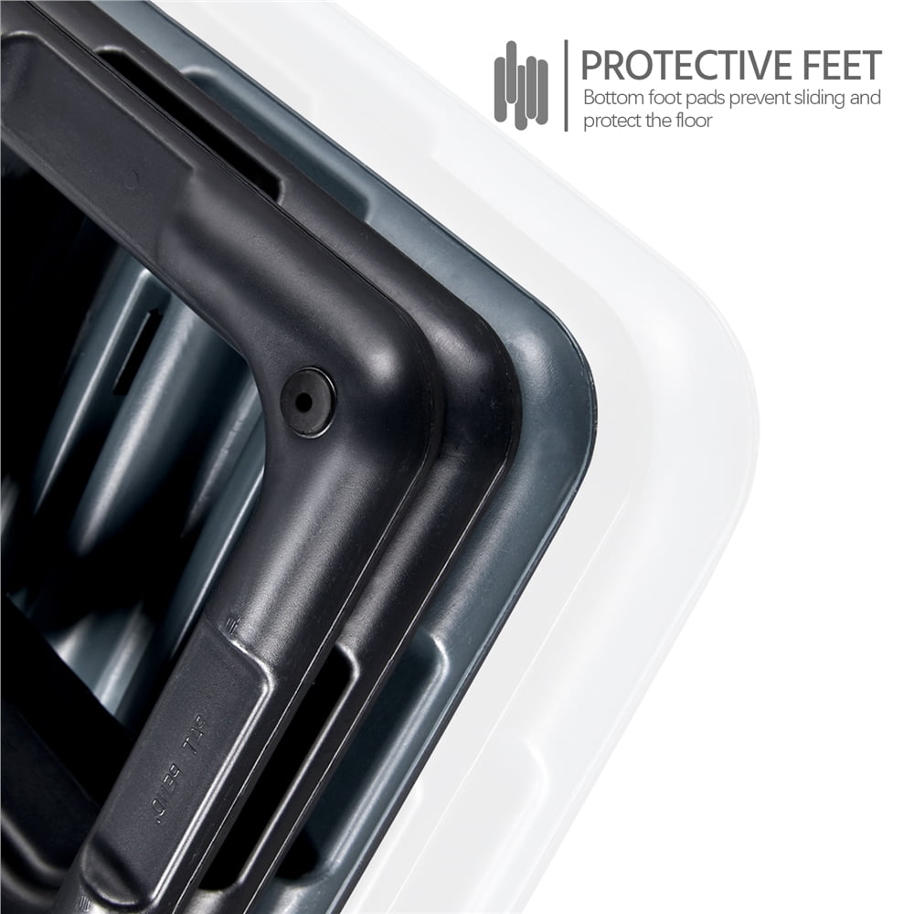 Alden Design Adjustable Heights Aerobic Stepper Exercise Platform for Home Gym, Gray - Image 10