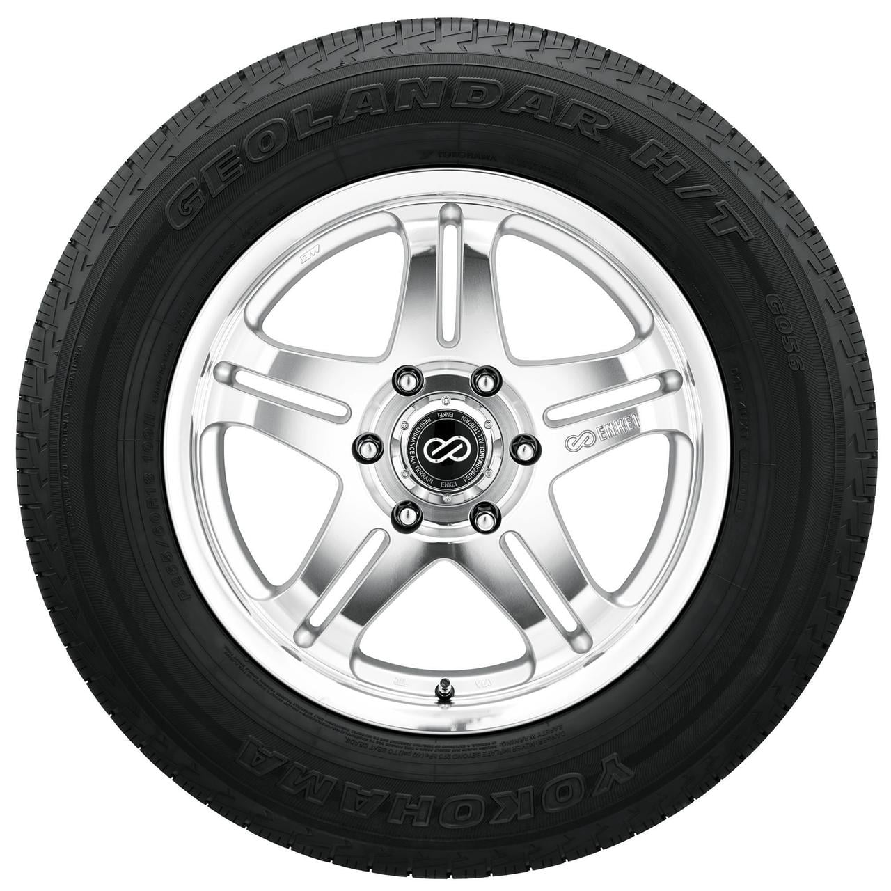 Yokohama Geolandar H/T G056 Highway LT245/75R16 120/116S E Light Truck Tire - Image 4