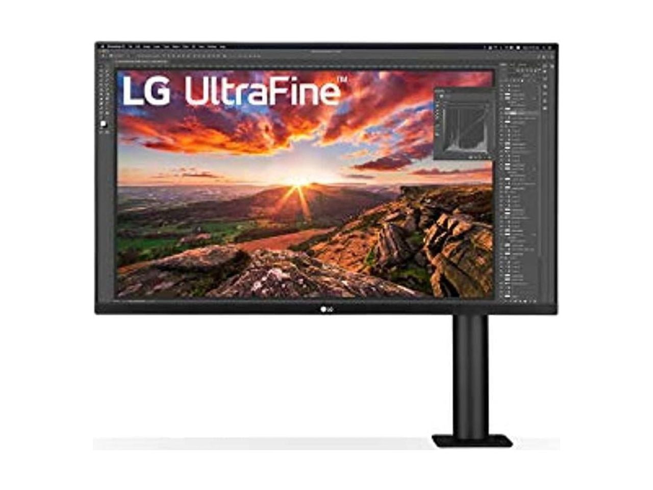 LG Ultrafine 31.5" 4K Uhd Led LCD Monitor - 16:9 - Textured Black - Image 5