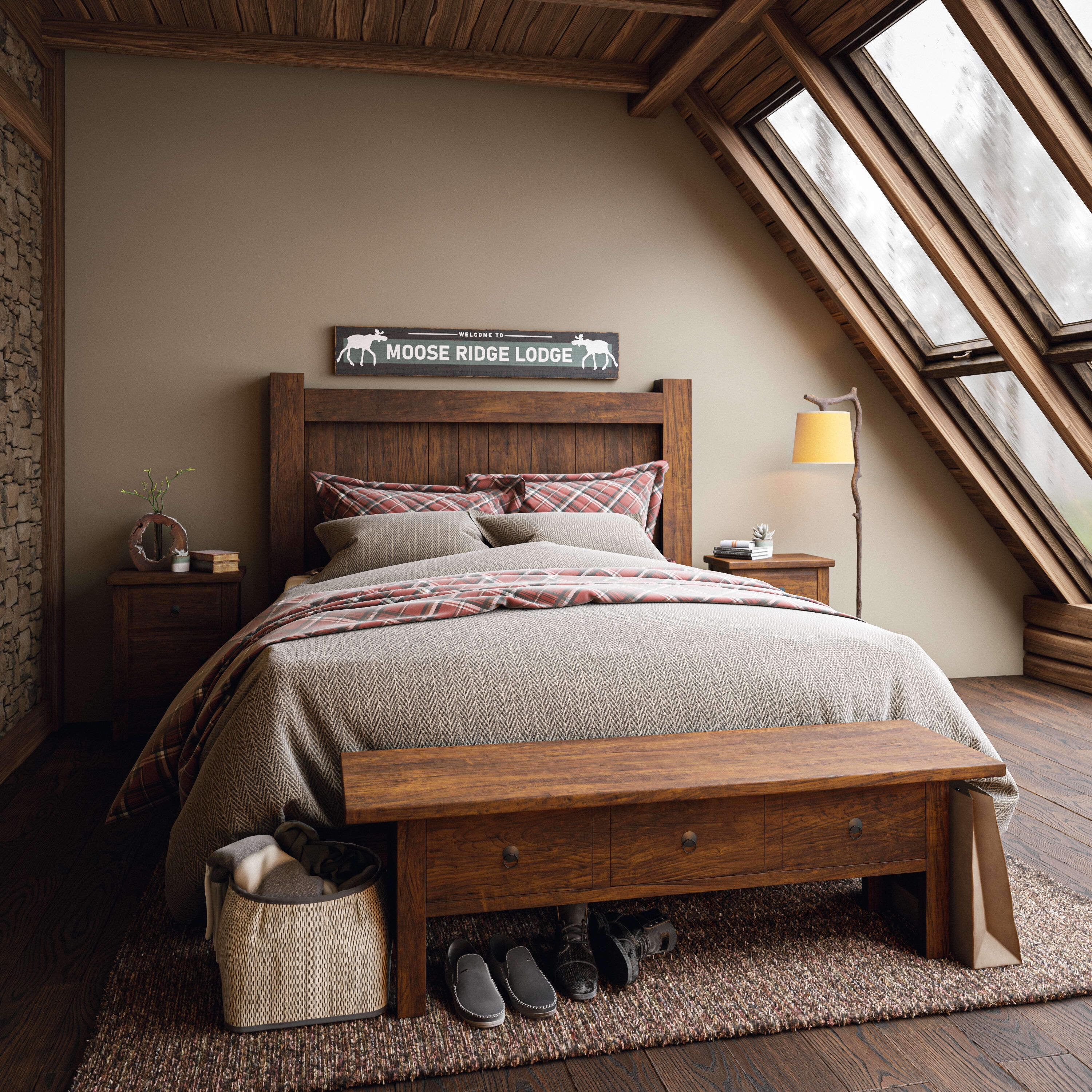 Overhang Floor Lamp - Bronze - Image 4