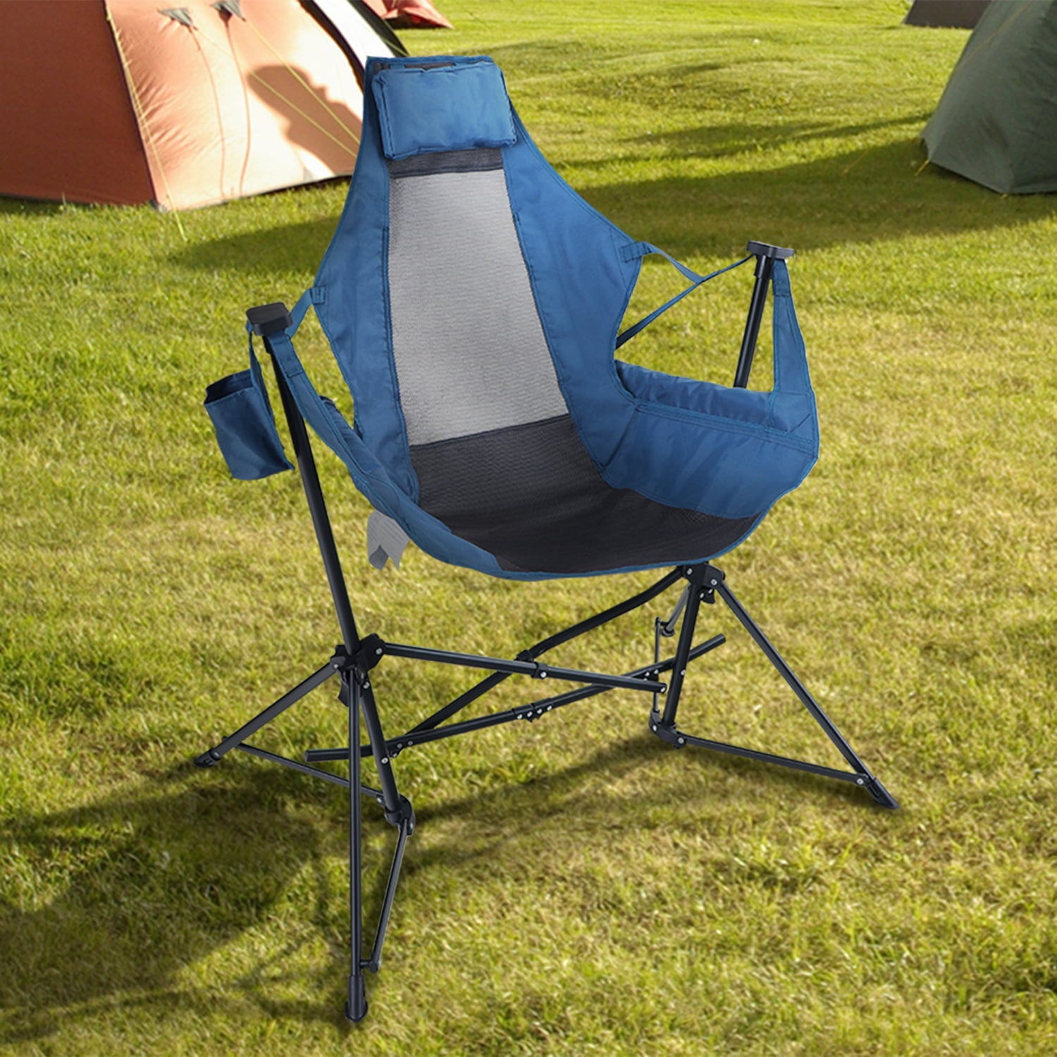 Alpha Joy Hammock Camping Chair Folding Rocking Chair - Image 5